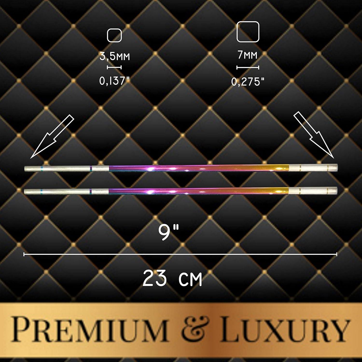 Palillos Reutilizables Albino Monkey - 5 Pares 22,86 cm