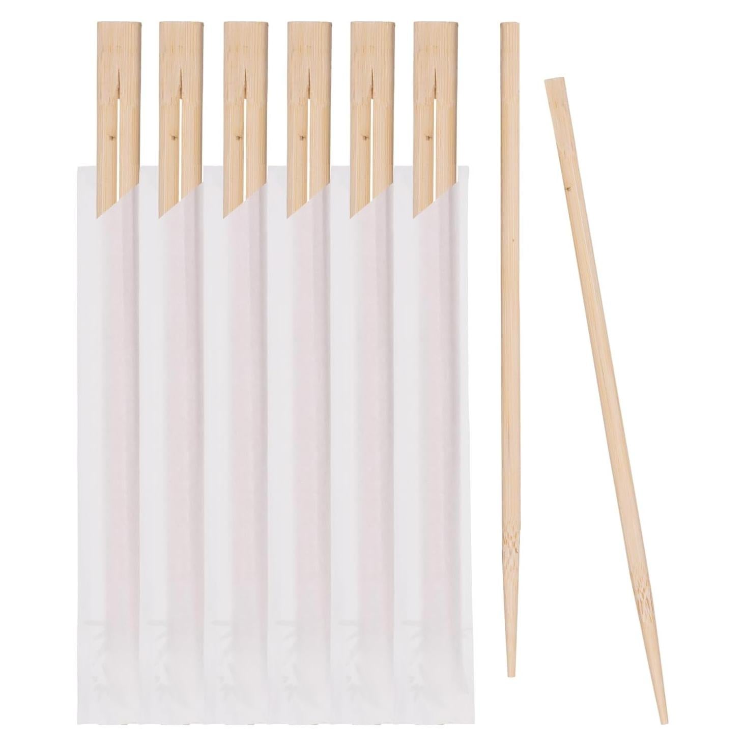 Palillos de Madera Desechables Prestee 20,32 cm - 50 Pares