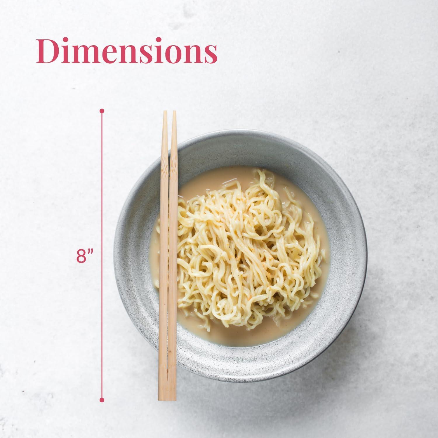 Palillos de Madera Desechables Prestee 20,32 cm - 50 Pares