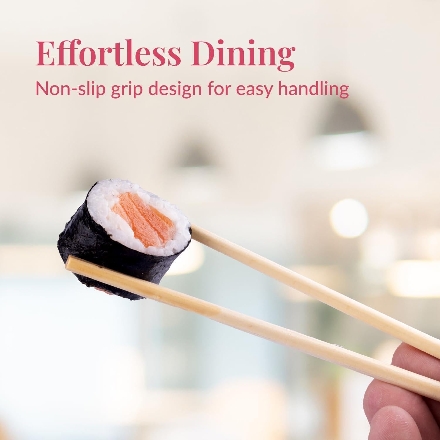 Palillos de Madera Desechables Prestee 20,32 cm - 50 Pares