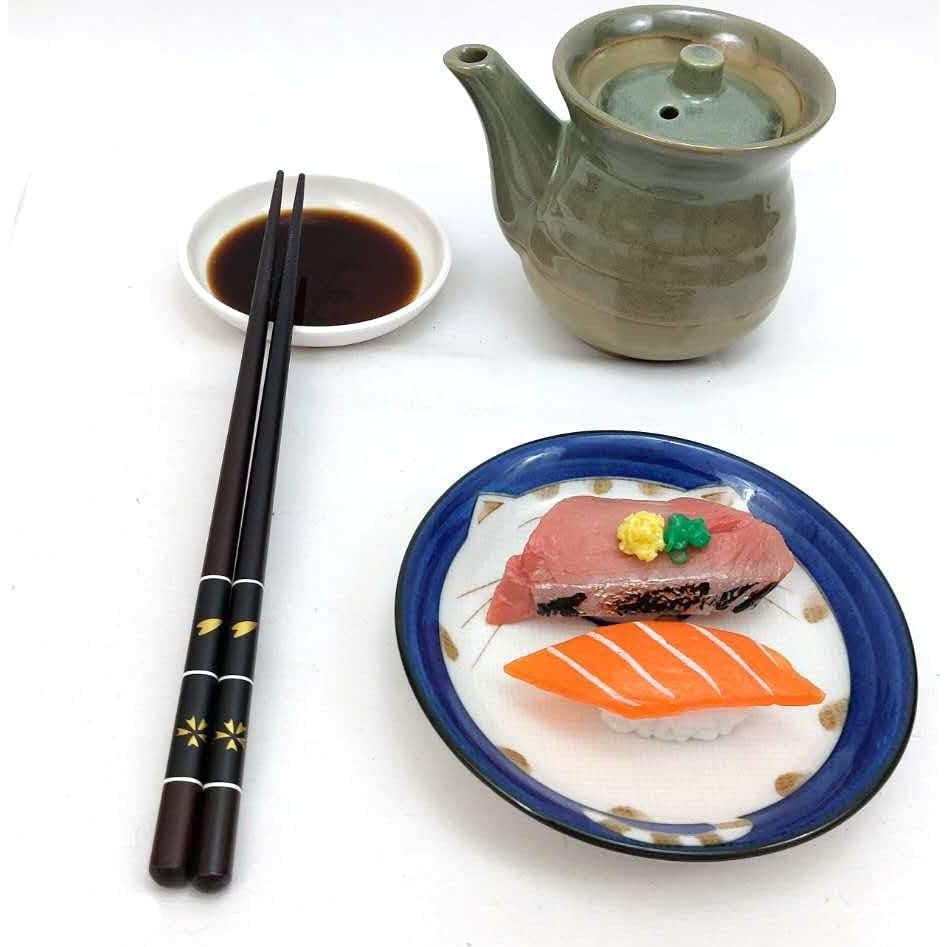 Palillos de Bambú Reutilizables JapanBargain 22.5 cm 5 Pares