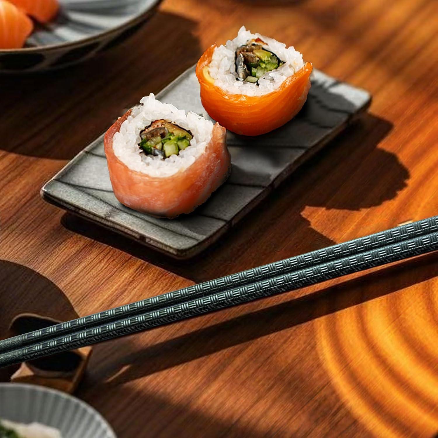 Palillos Reutilizables VINKELON 5 Pares Antideslizantes