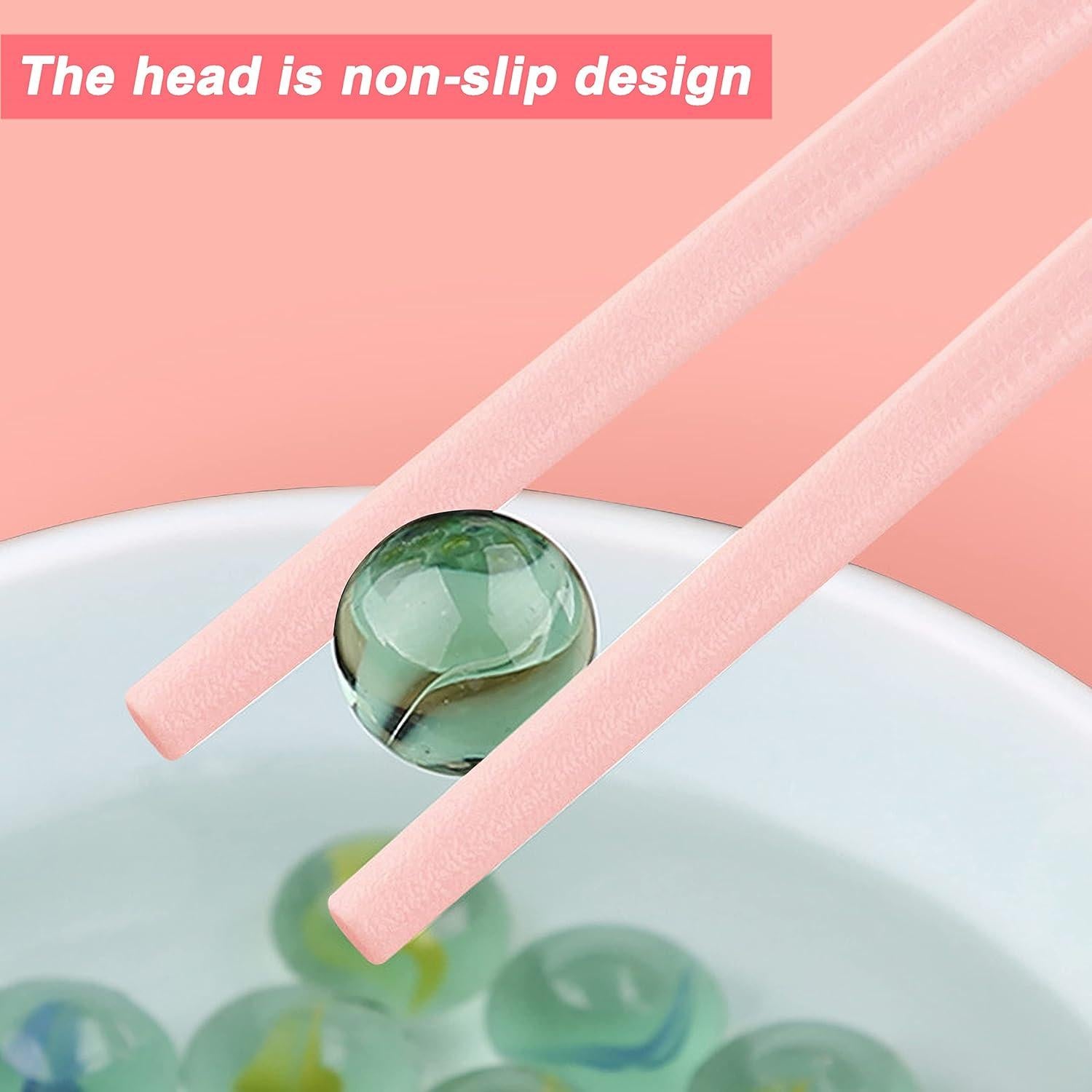 5 Pares de Palillos de Fibra de Vidrio Helerkol 24,38 cm