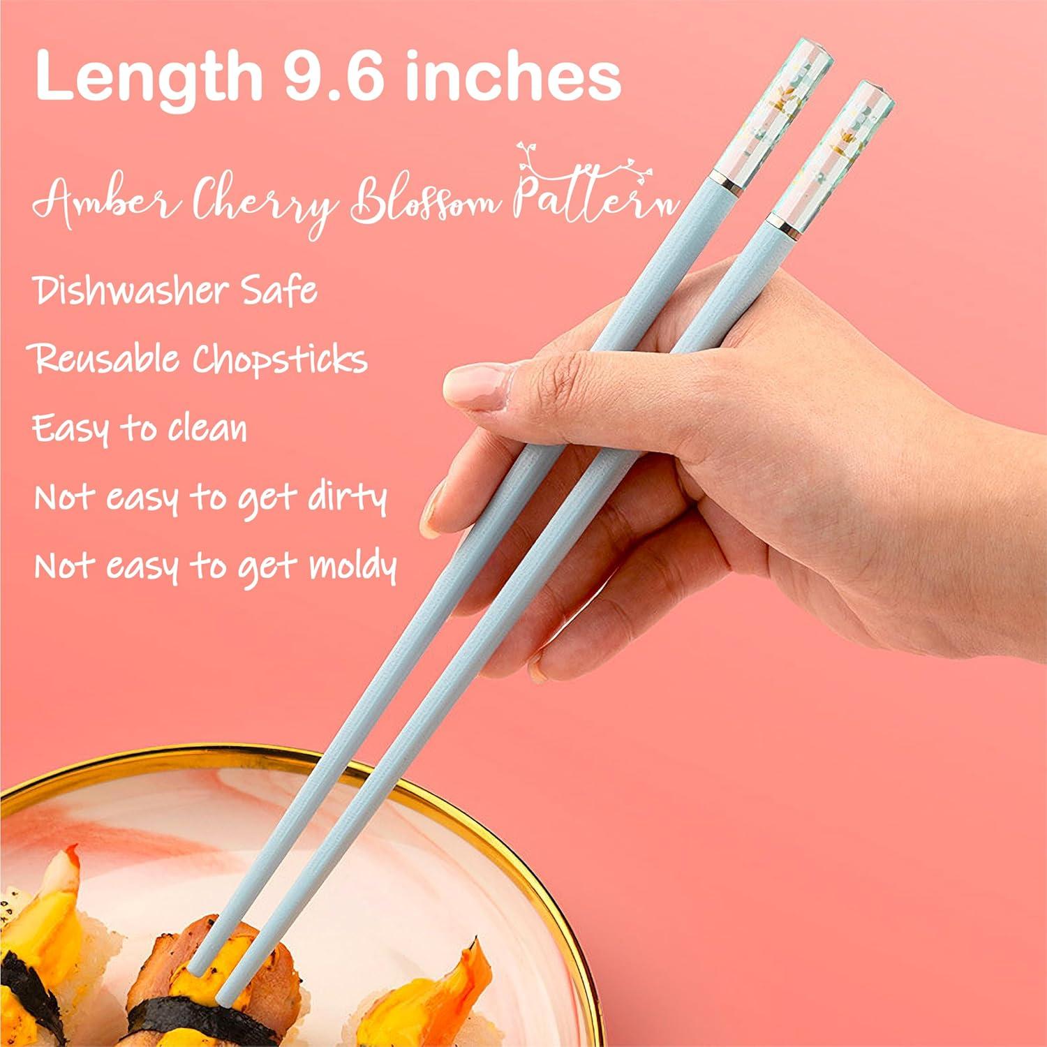 5 Pares de Palillos de Fibra de Vidrio Helerkol 24,38 cm