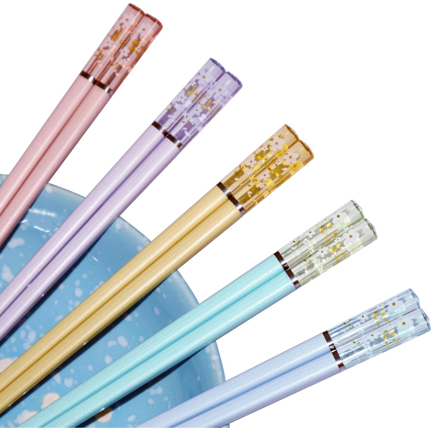 5 Pares de Palillos de Fibra de Vidrio Helerkol 24,38 cm