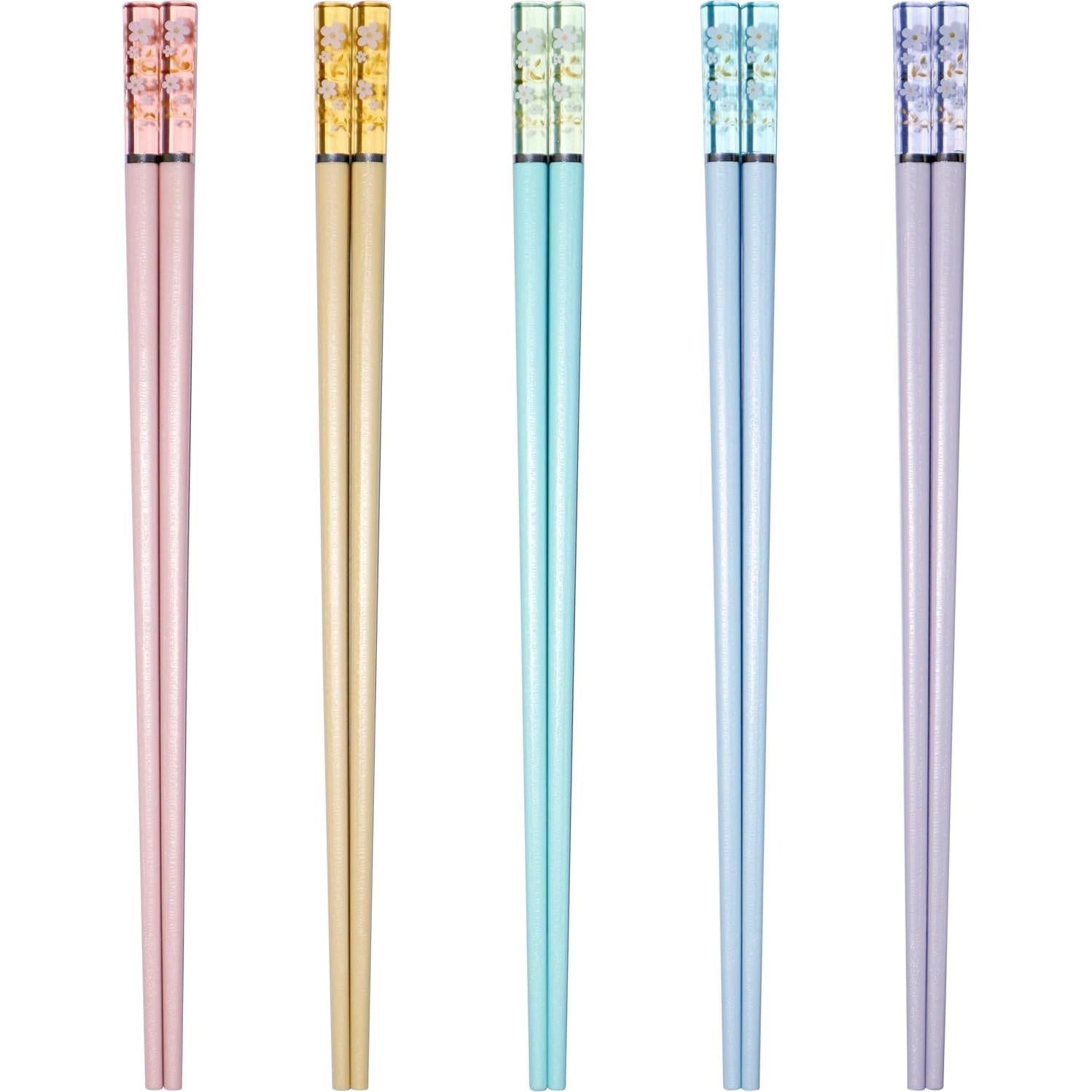 5 Pares de Palillos de Fibra de Vidrio Helerkol 24,38 cm