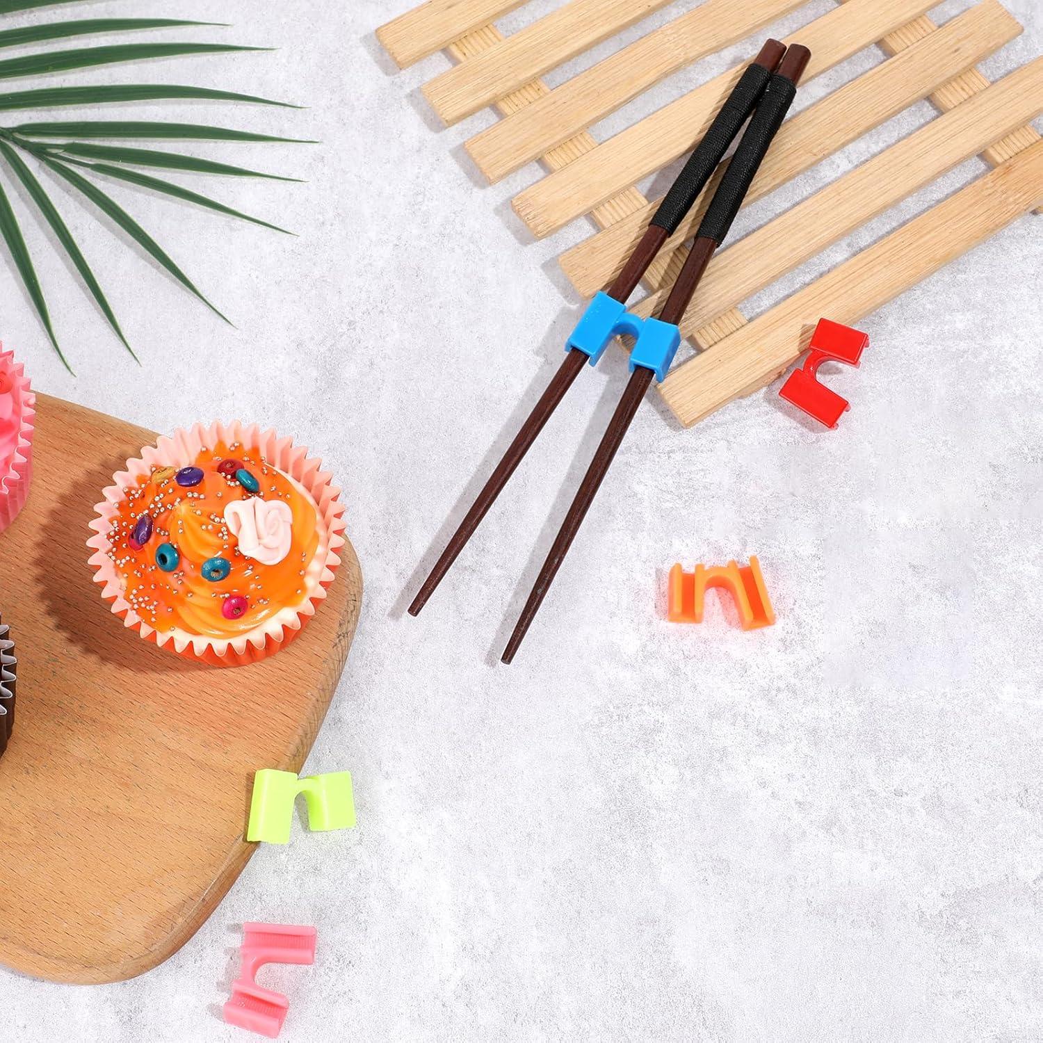 Ayudantes de Palillos Reutilizables Mabor 5 Pcs Coloridos