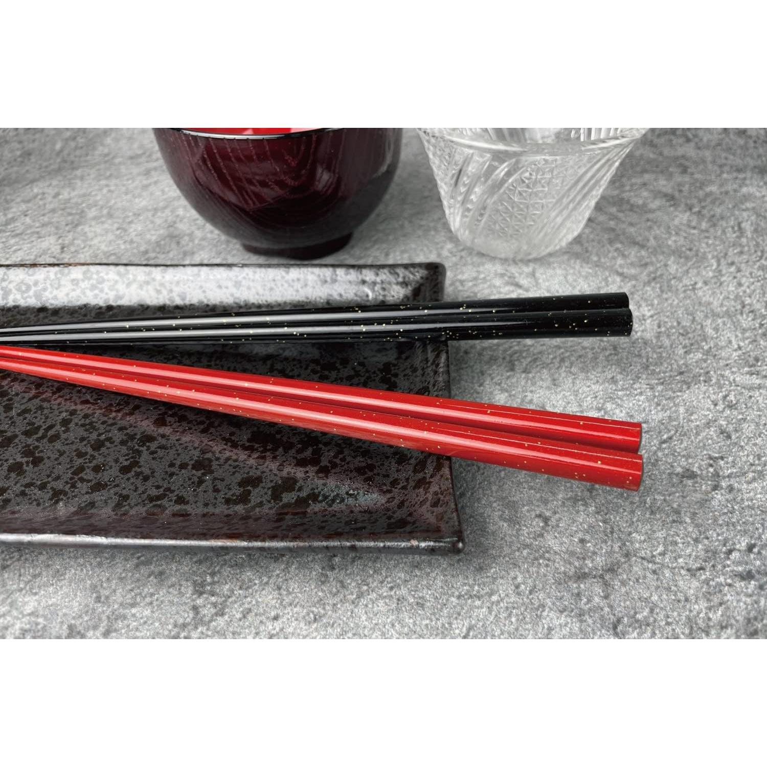 Palillos Japoneses Premium Terra 23 cm Reutilizables