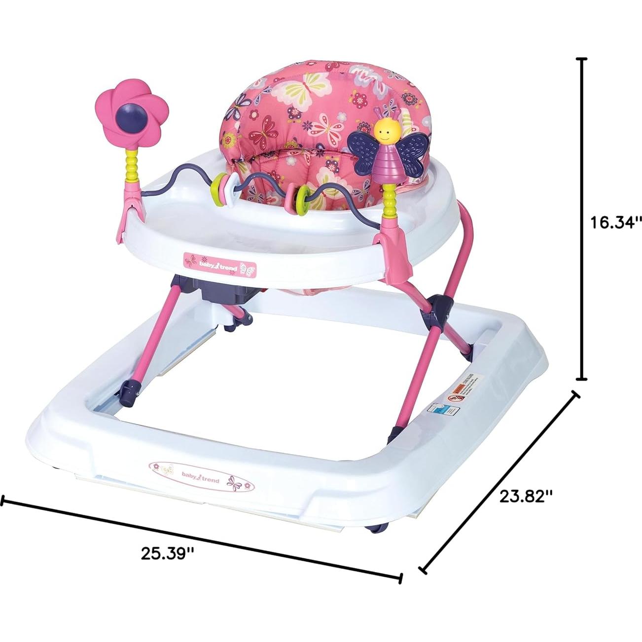 Andador de Actividad Baby Trend Emily 3.0 con Arco de Juguetes