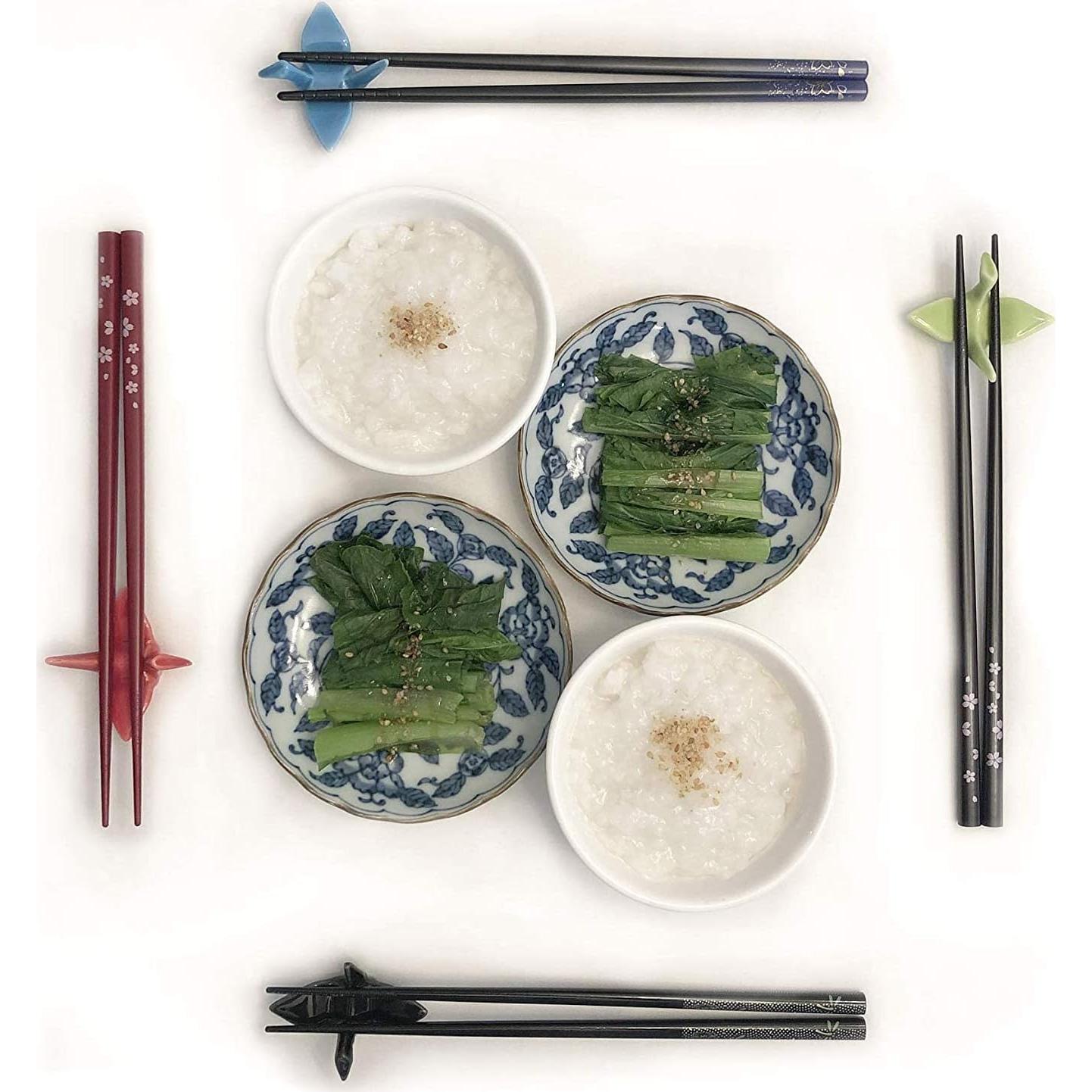 Palillos de Bambú JapanBargain con Estuche Reutilizable 23cm