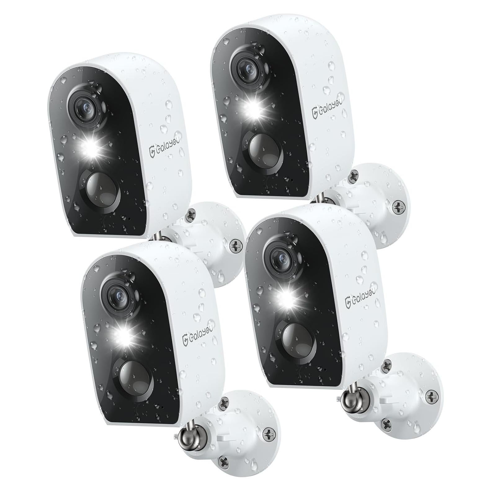 Cámara de Seguridad Exterior GALAYOU R2 2K WiFi Batería