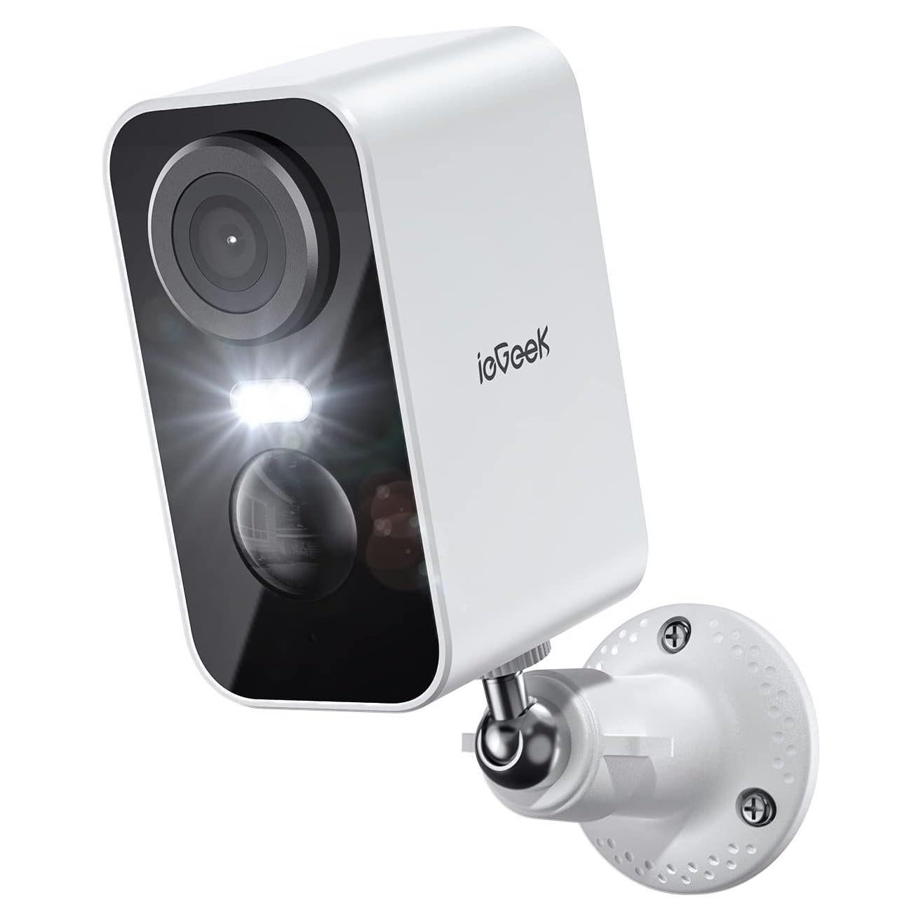 Cámara de Seguridad Inalámbrica ieGeek 2K con Alarma y AI