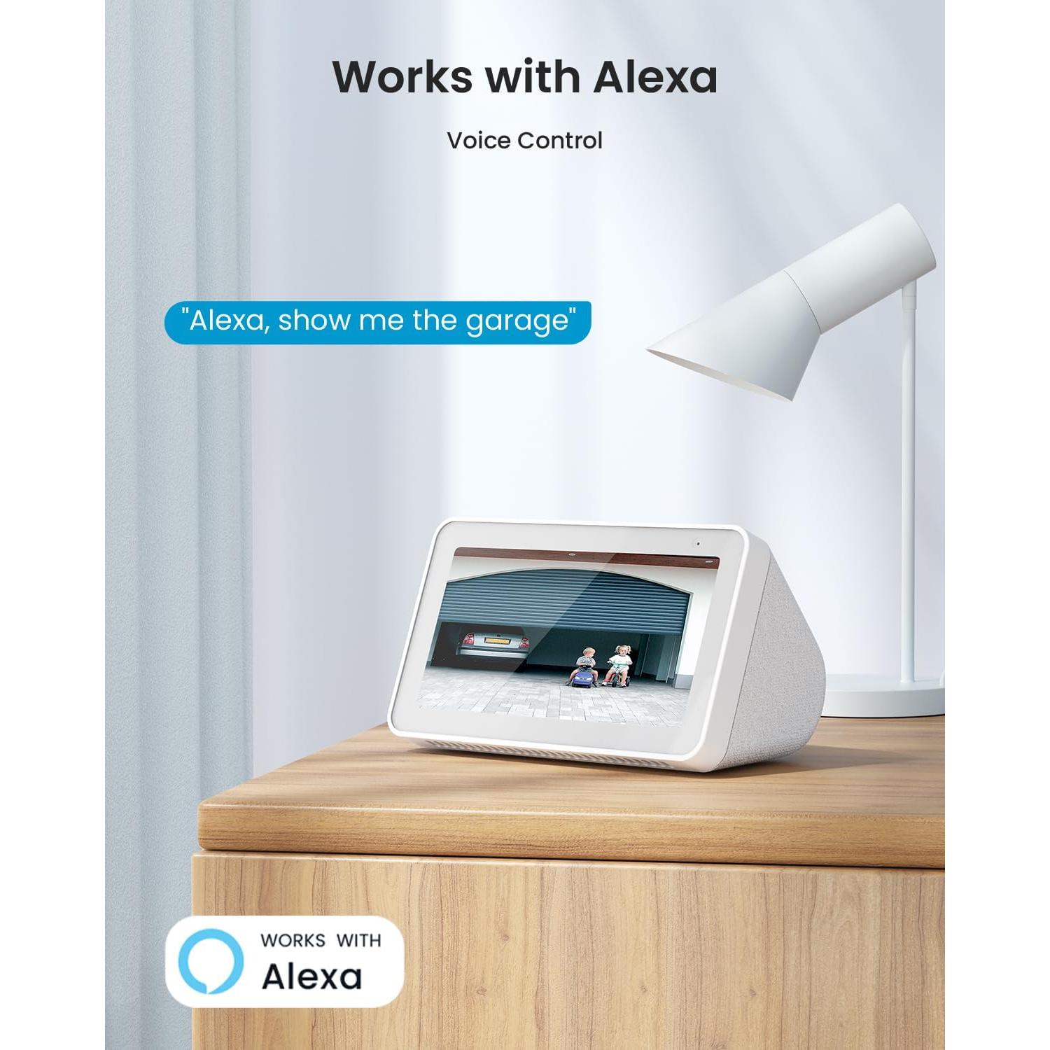 Cámara de Seguridad Inalámbrica ieGeek 2K con Alarma y AI