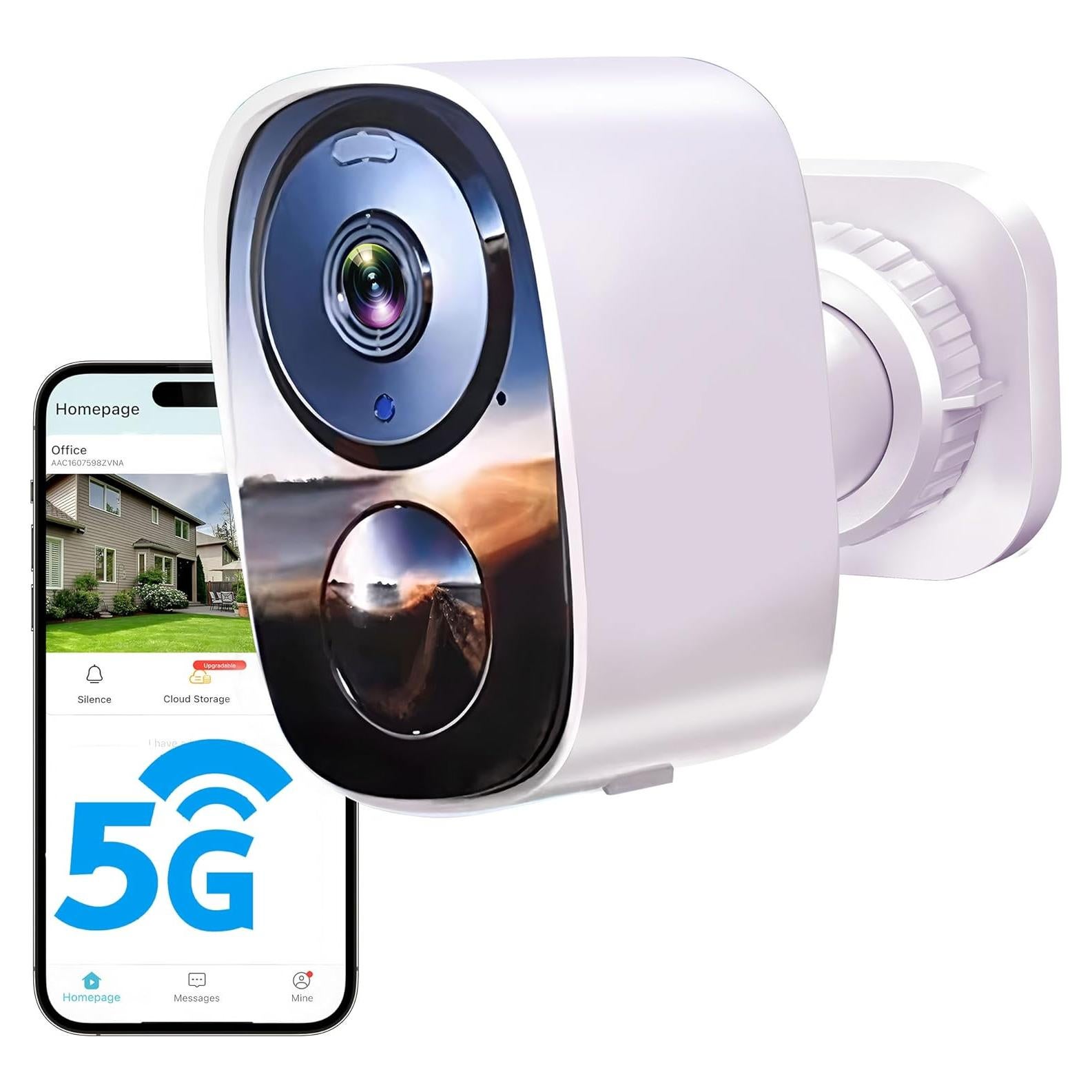 Cámara de Seguridad Inalámbrica 2K HITELLARCAM para Exterior