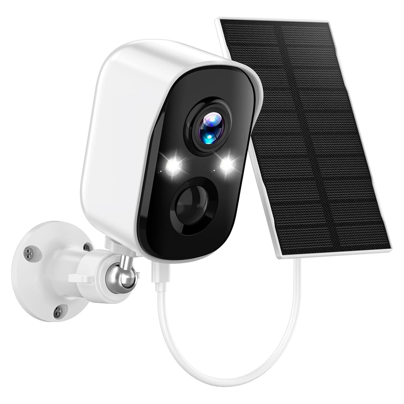 Cámara de Seguridad Solar Sofiwaa 2K IP66 Inalámbrica