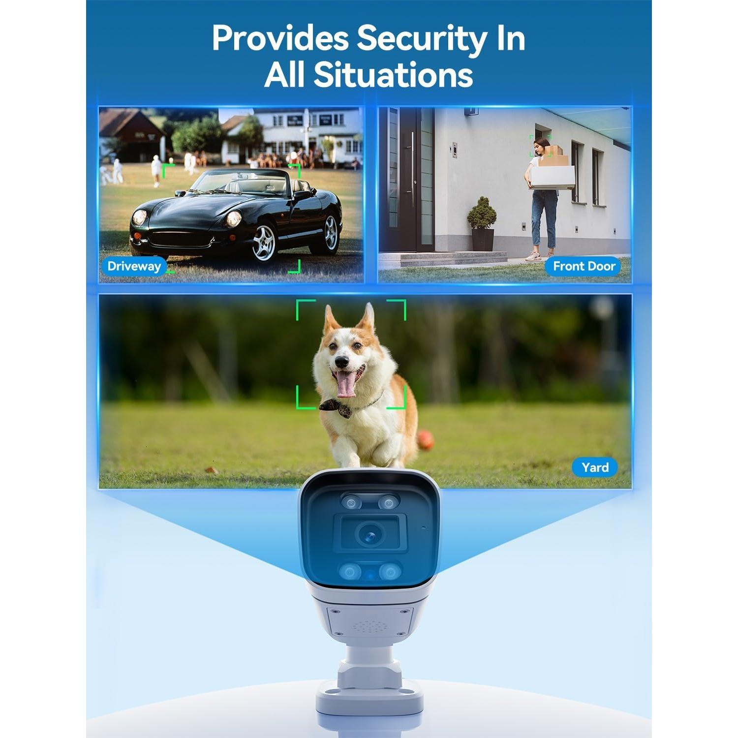 Cámara de Seguridad FOSCAM V5P 5MP WiFi Doble Banda IP66