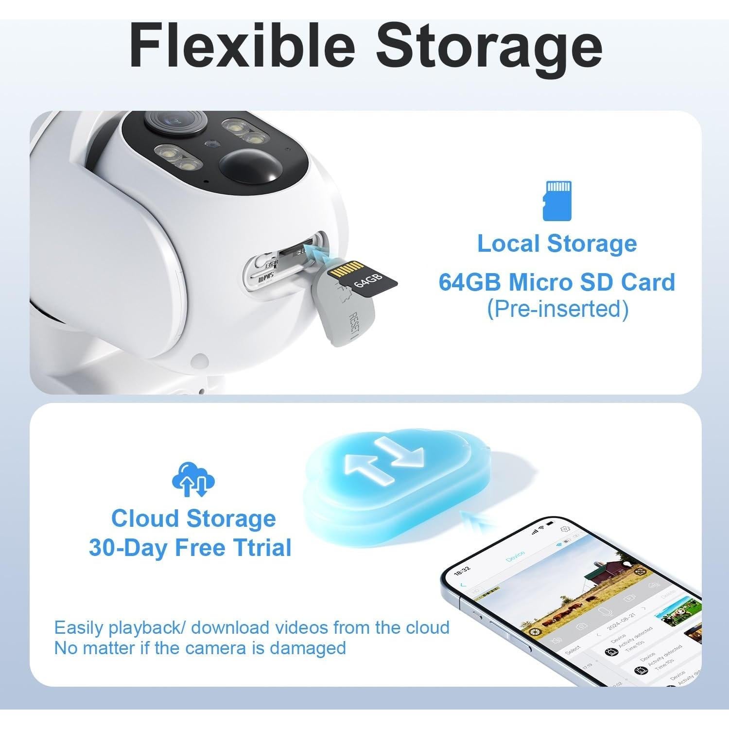 Cámara de Seguridad 4G HOSAFE RBX-S50 Solar 2K HD