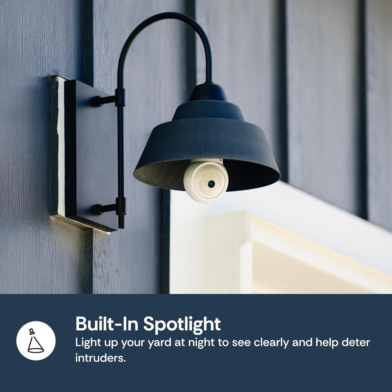 Cámara de Seguridad Bombilla LUNA Z9 360° Wi-Fi Color