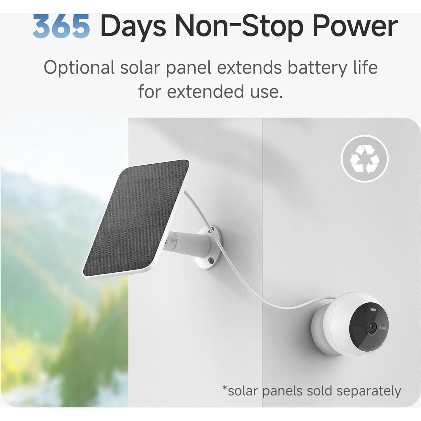 Cámara de Seguridad Inalámbrica Noorio B200-SE 1080P