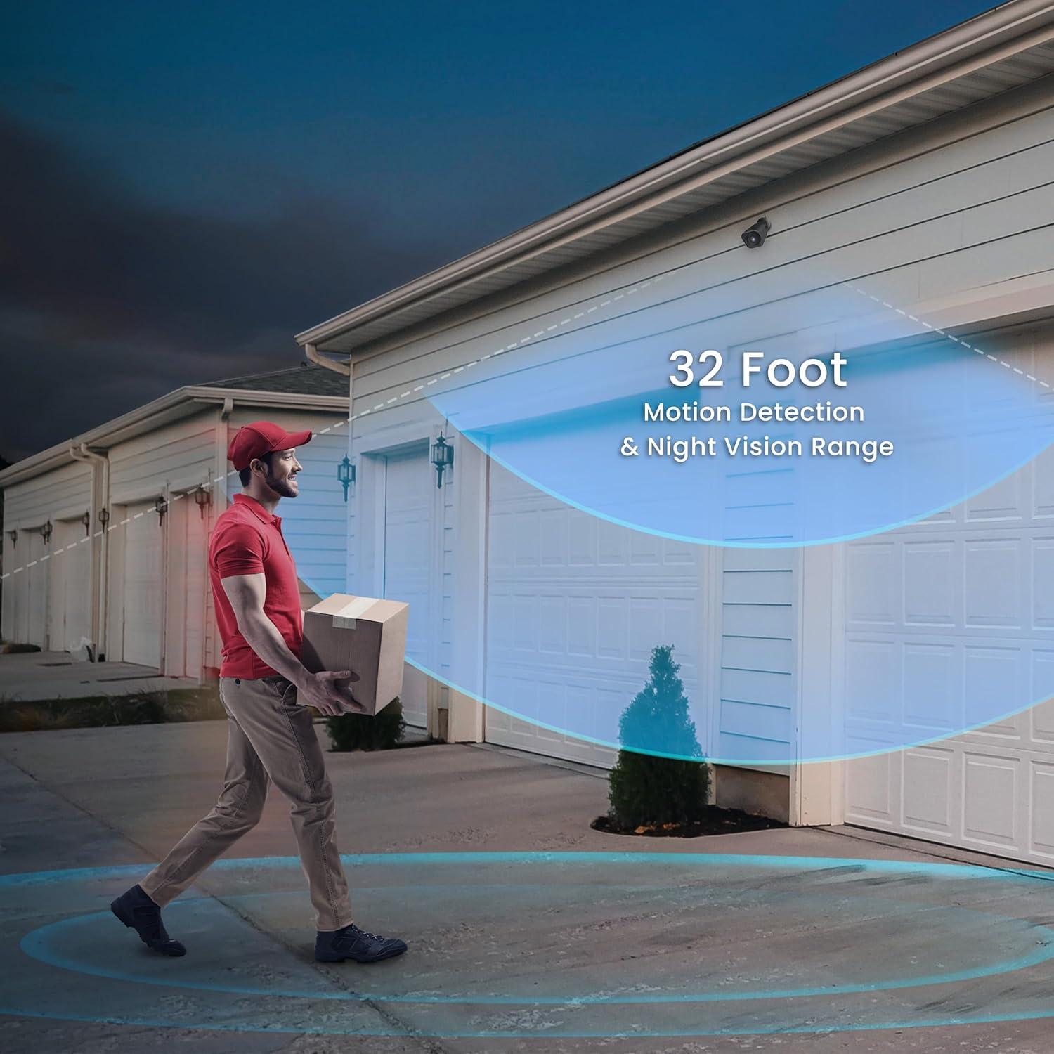 Cámara de Seguridad Inteligente Feit Electric 1080p Exterior