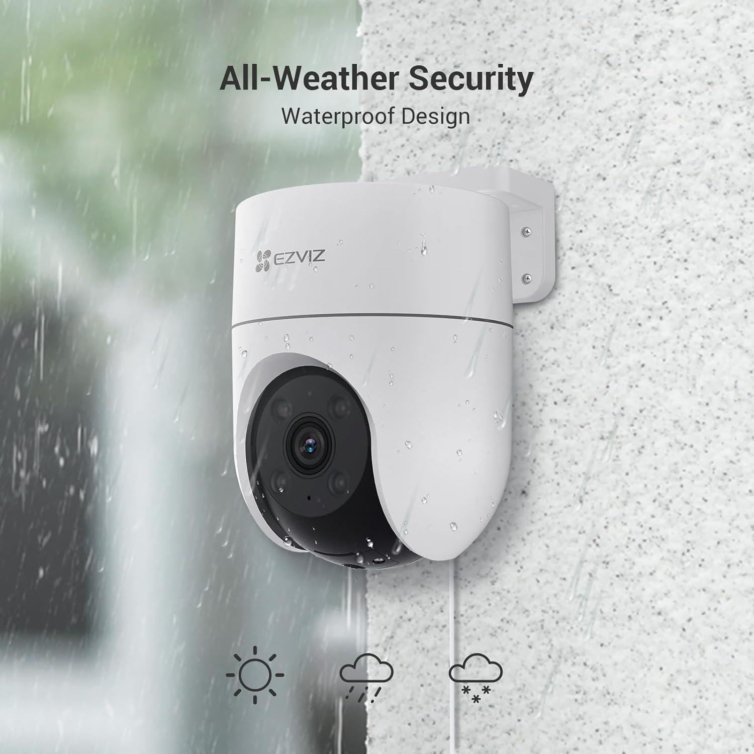 Cámara de Seguridad EZVIZ H8C 2MP 360° WiFi Exterior