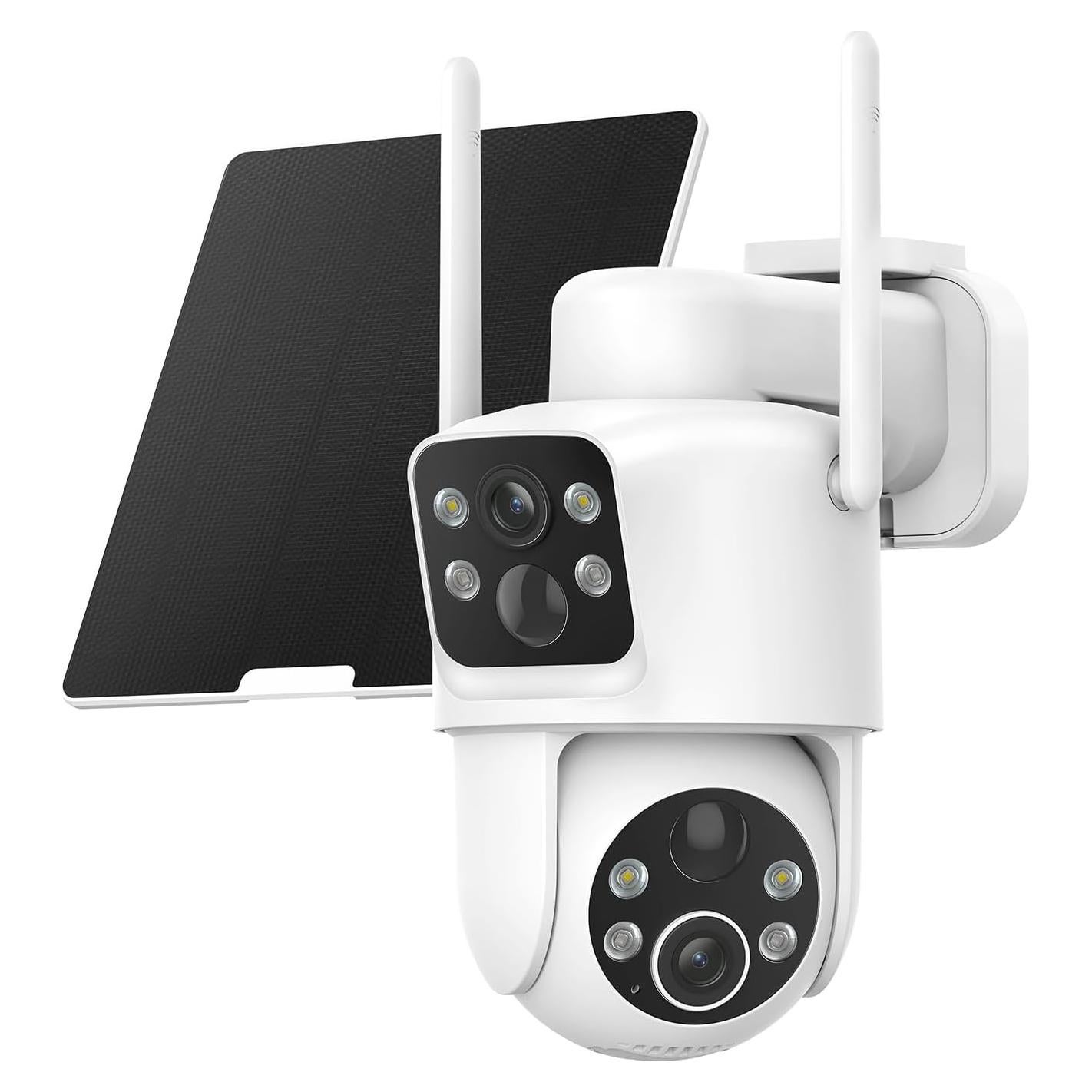 Cámara de Seguridad Inalámbrica Doble Lente TKENPRO 2K HD