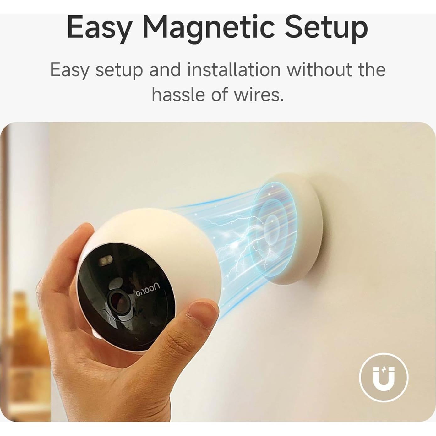 Cámara de Seguridad Inalámbrica Noorio B210-SE 2K 16GB