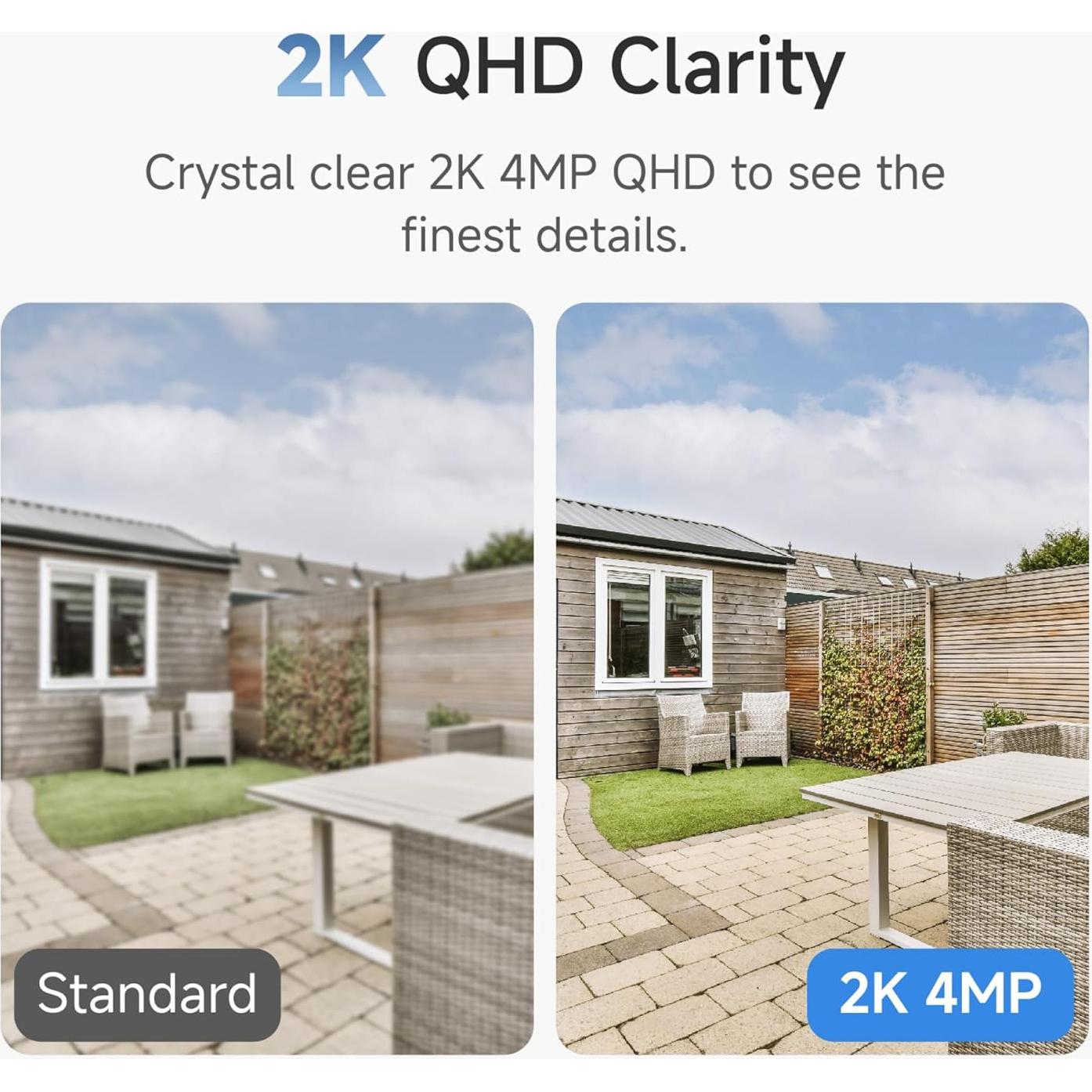 Cámara de Seguridad Inalámbrica Noorio B210-SE 2K 16GB