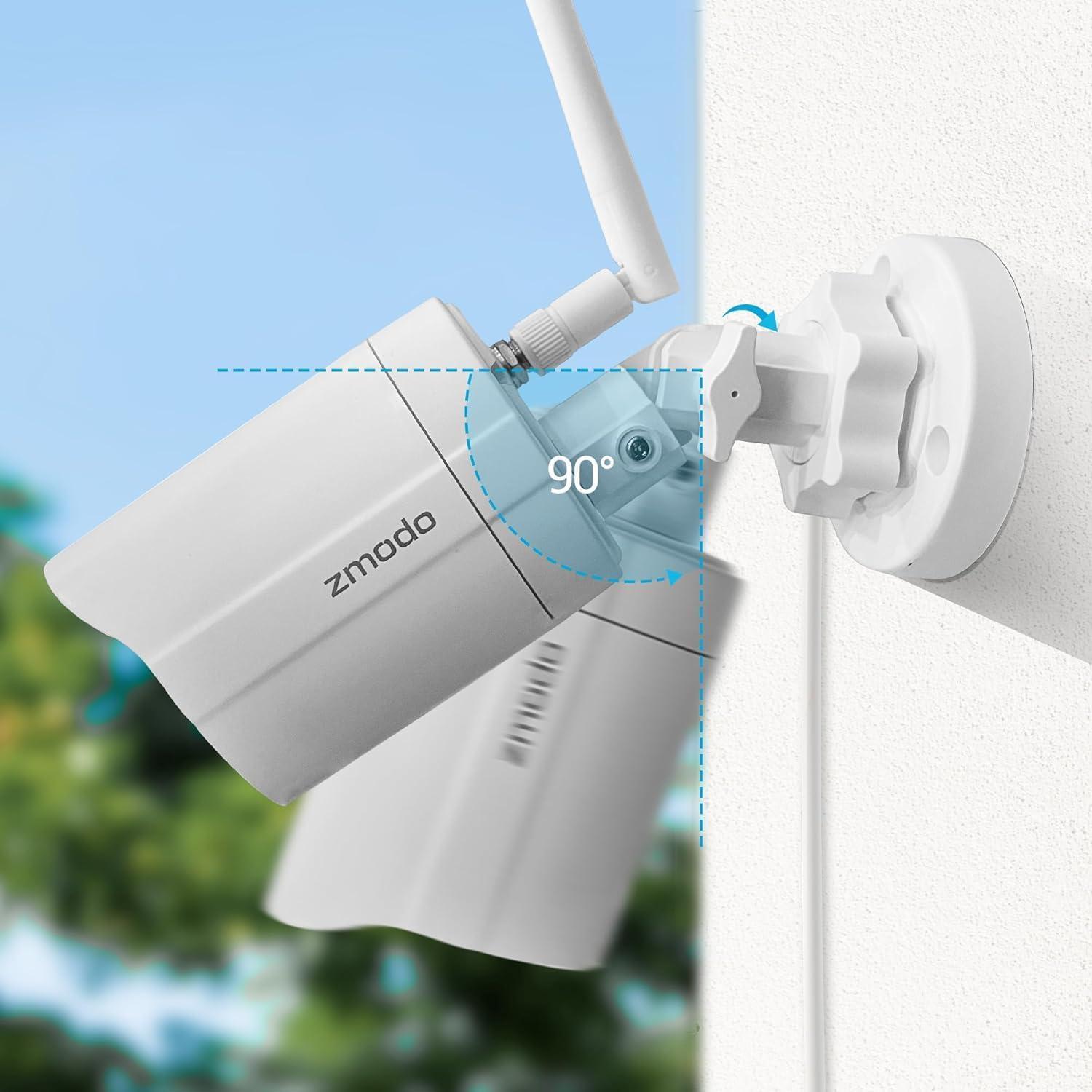 Cámara de Seguridad Zmodo 1080p WiFi Exterior IP65