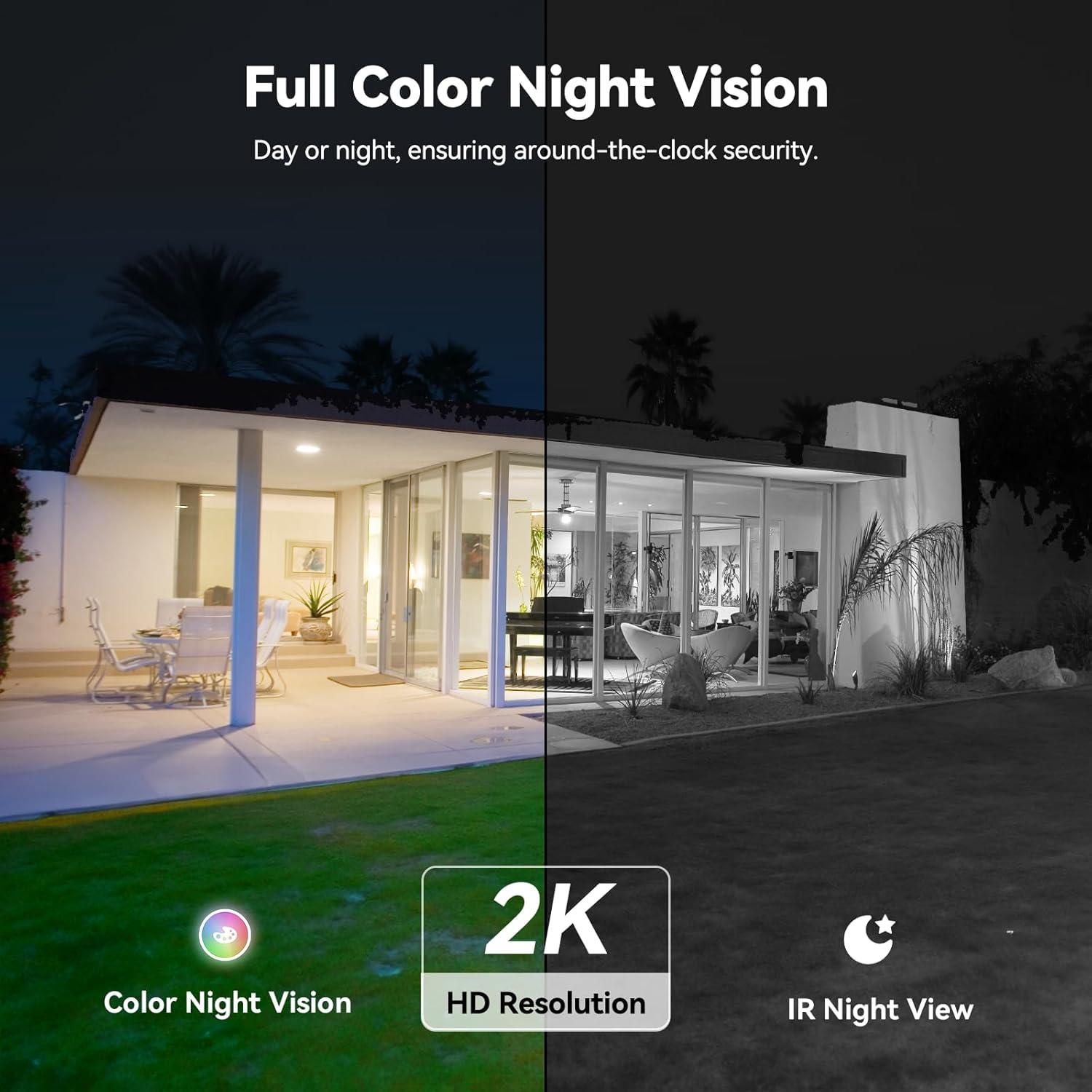 Cámara de Seguridad 4G LTE SEHMUA Doble Lente 2K IP65