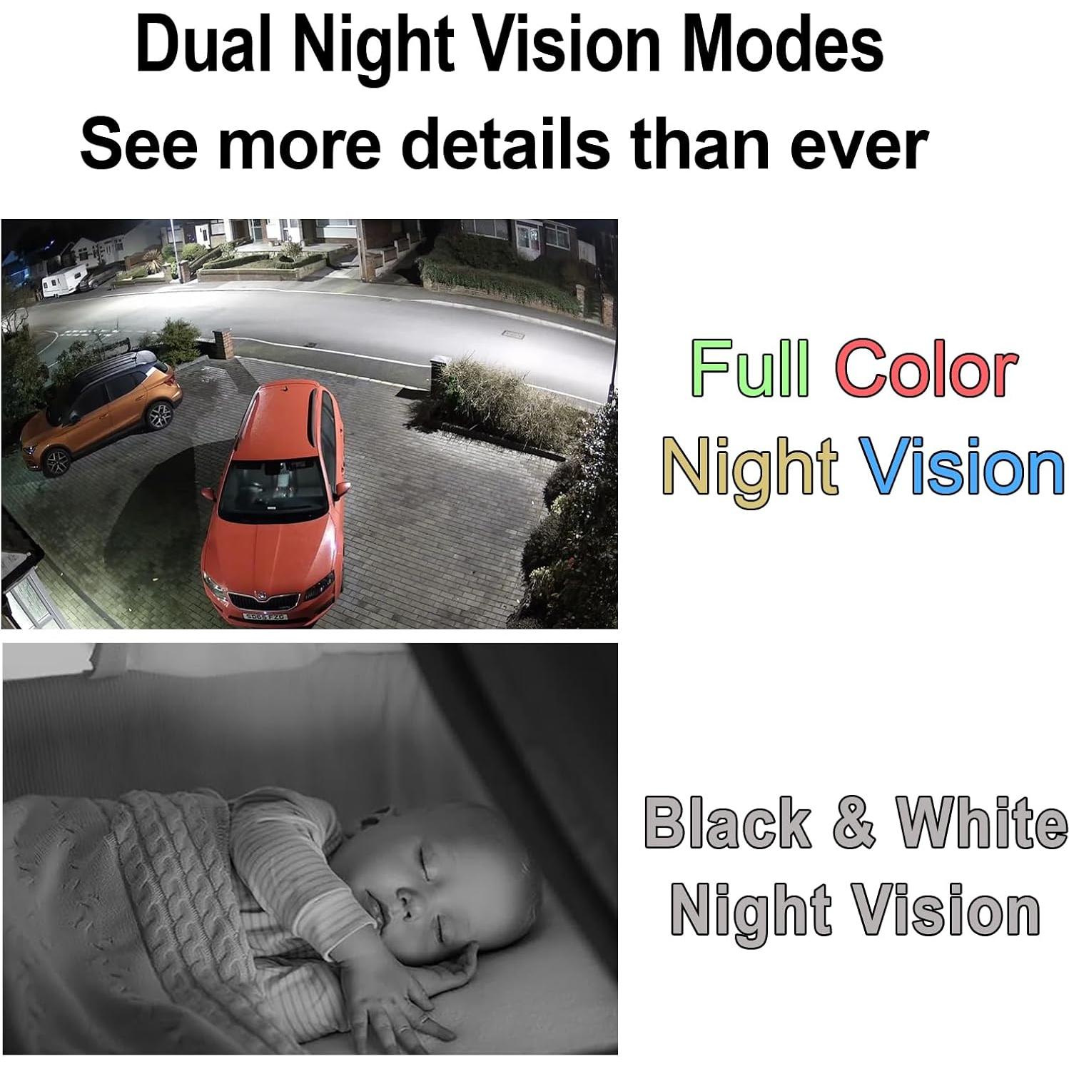 Cámara de Seguridad WKX W-A2 2K con SD 64GB y Batería 100d