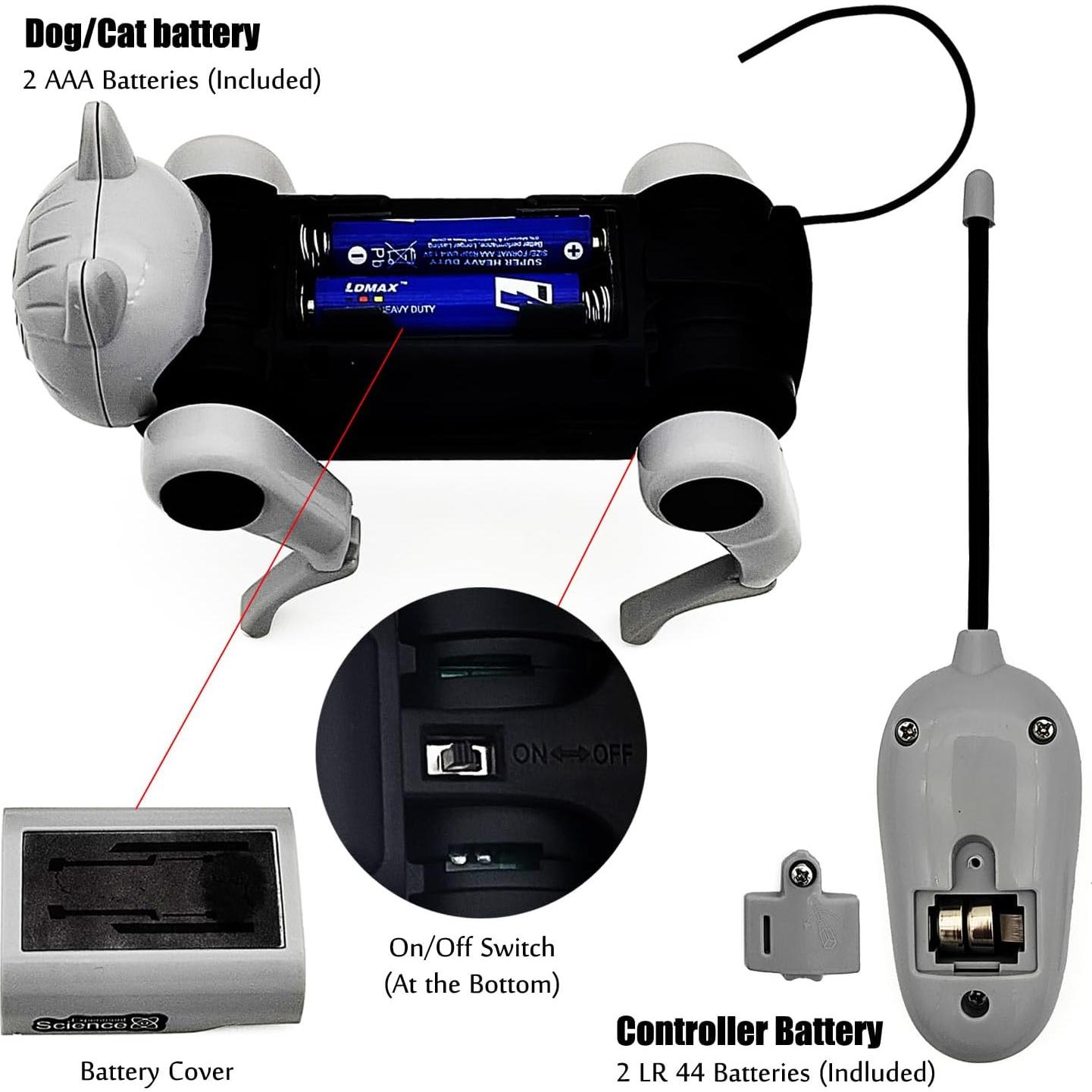 Perro Robot Control Remoto Yingmate 9952A Mecánico 0.22 kg