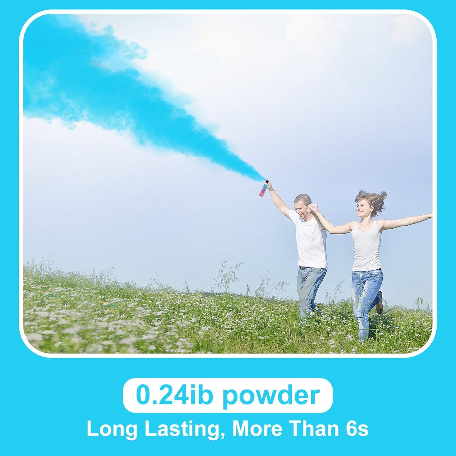 Extintor de Revelación de Género Merear 4 Paquetes Azul