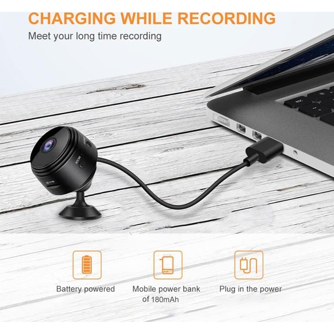 Cámara de Seguridad Mini A9 HD 720p WiFi para Hogar