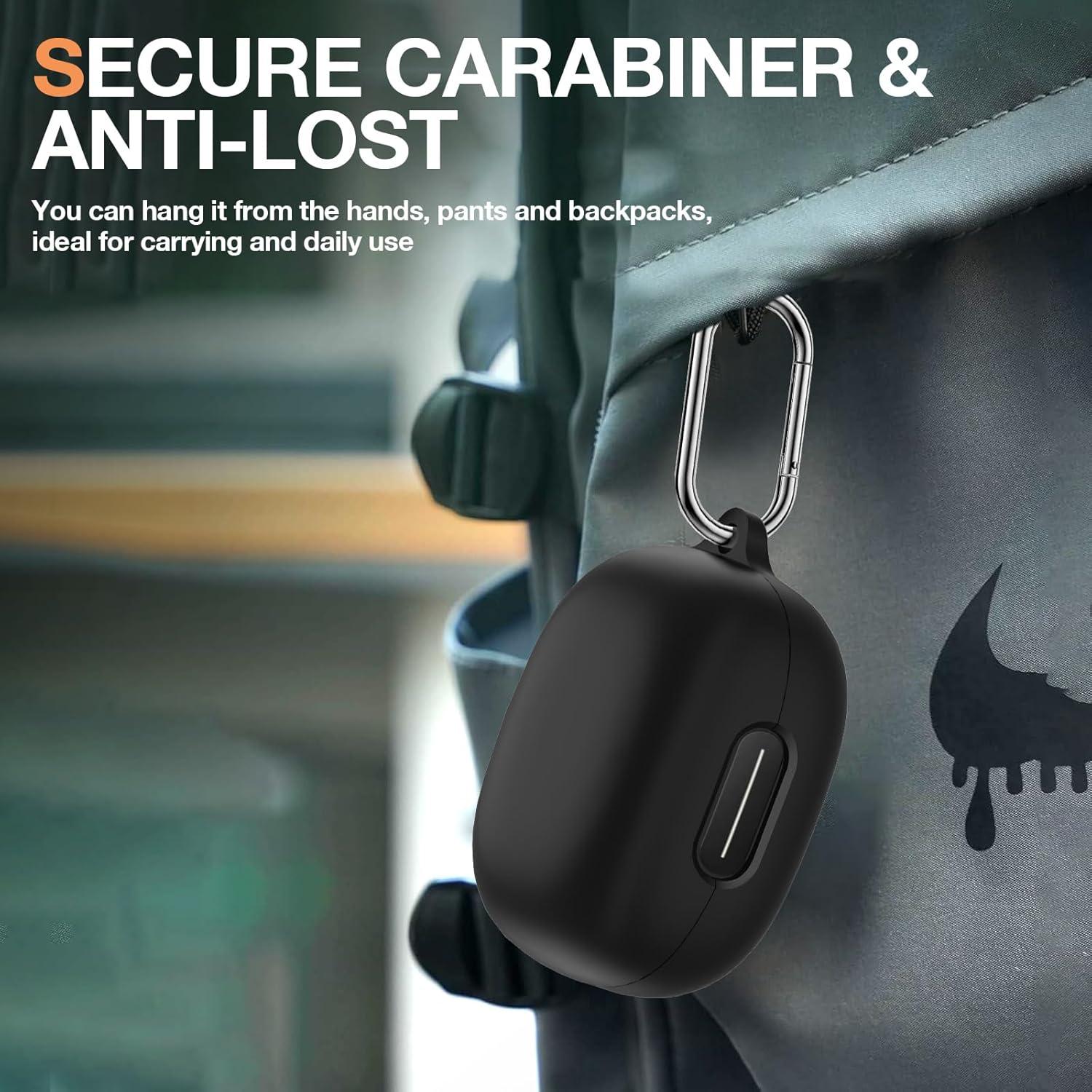 Funda de Silicona LDSXAY para Anker Soundcore Sport X20 - Negro