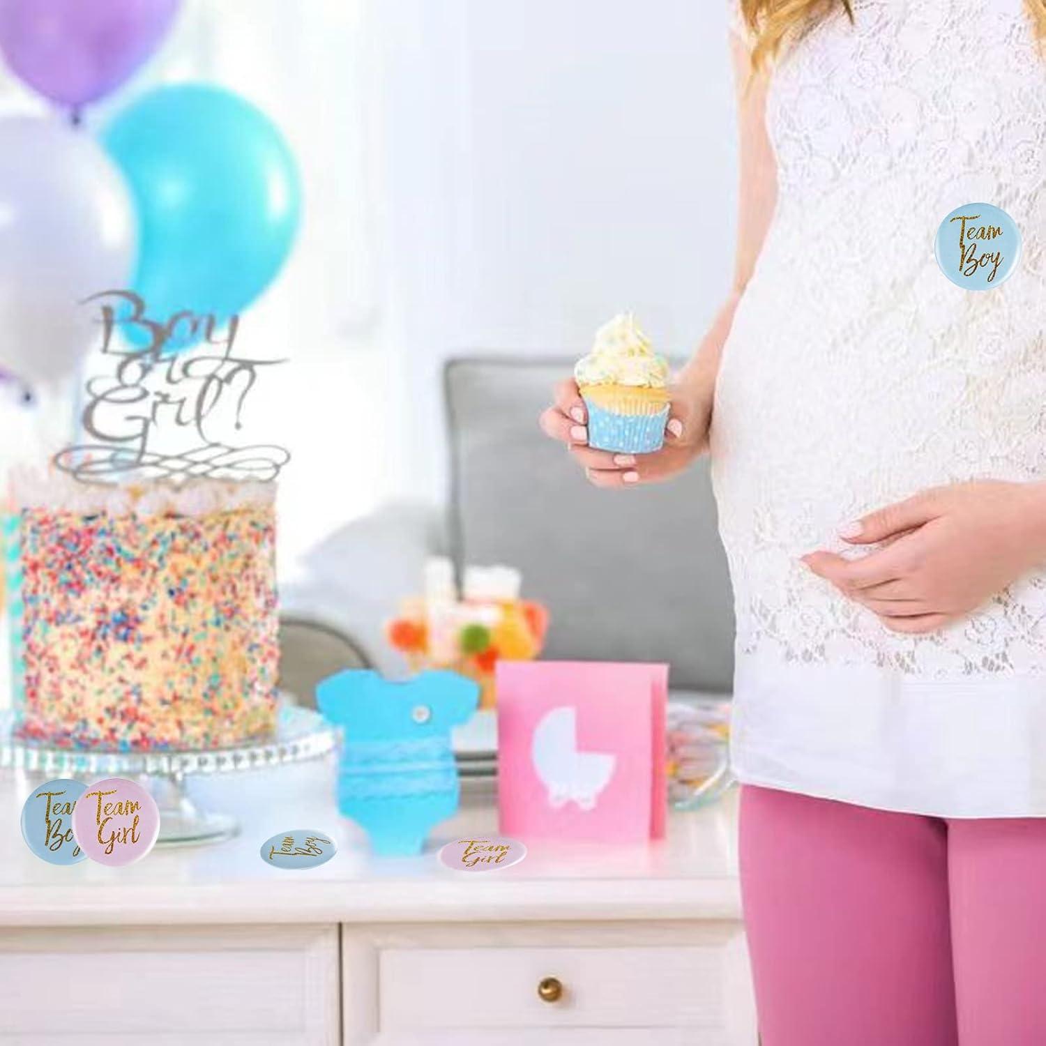 Pins de Botón Revelación de Género 30 Pcs - Gentlife