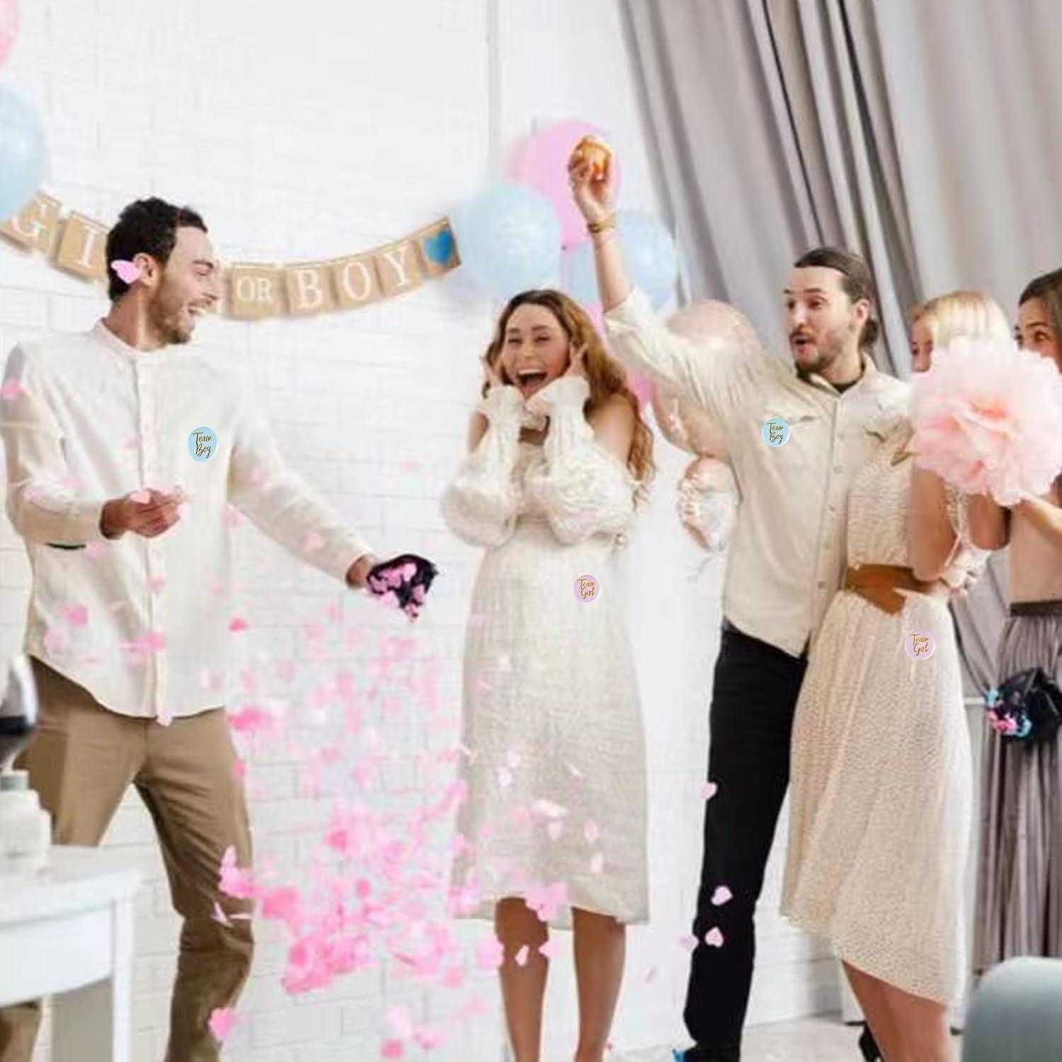 Pins de Botón Revelación de Género 30 Pcs - Gentlife