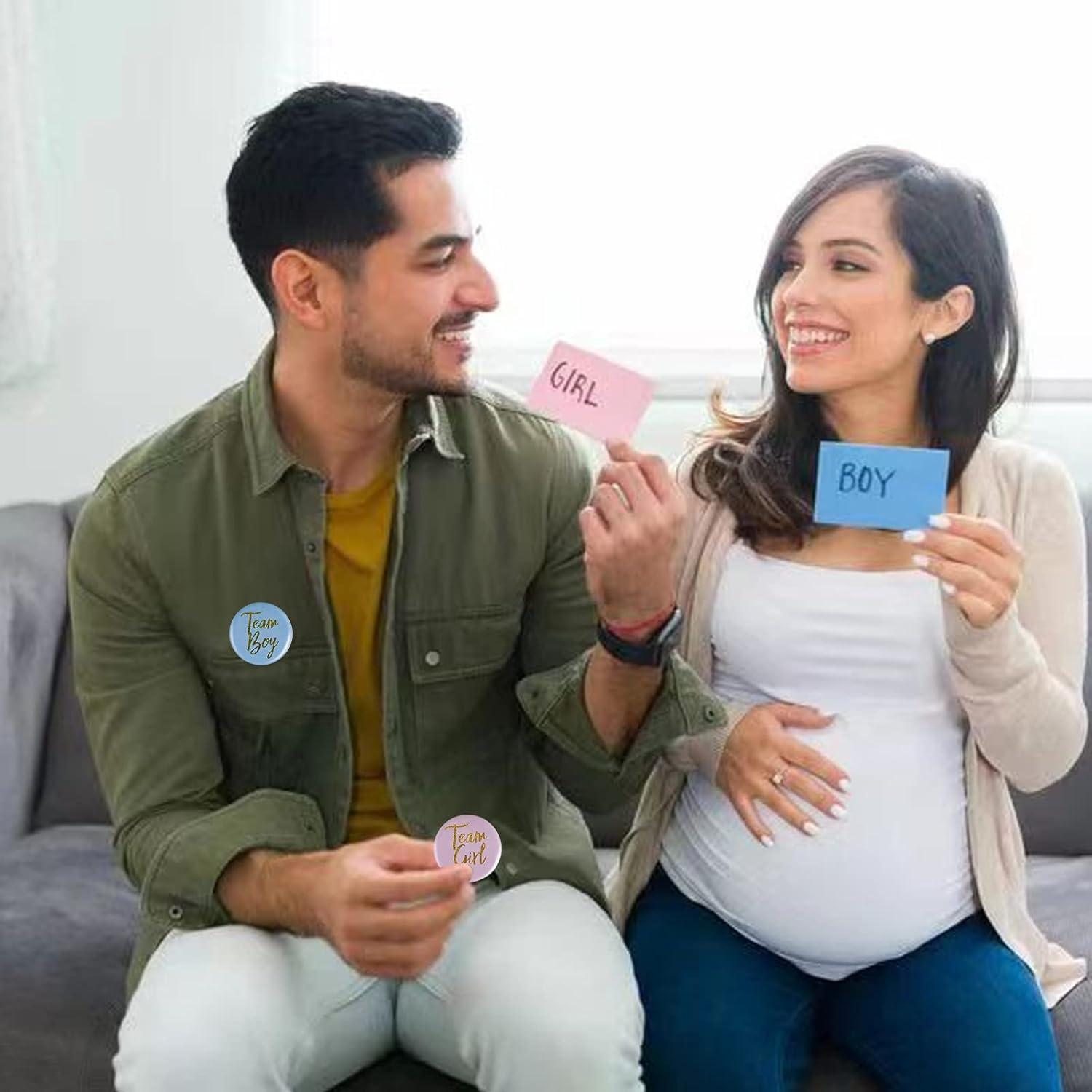 Pins de Botón Revelación de Género 30 Pcs - Gentlife