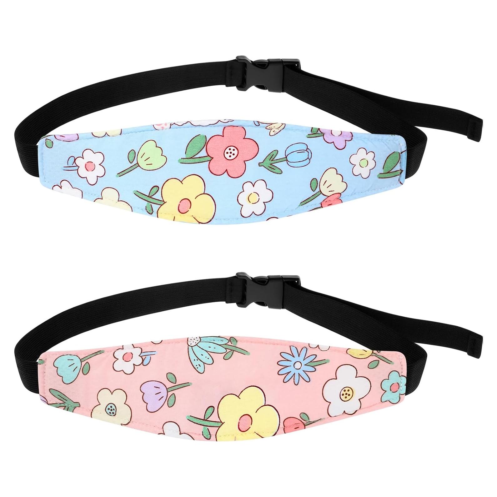 Hestya Almohadas de Cabeza para Silla de Auto Bebé 2 Piezas