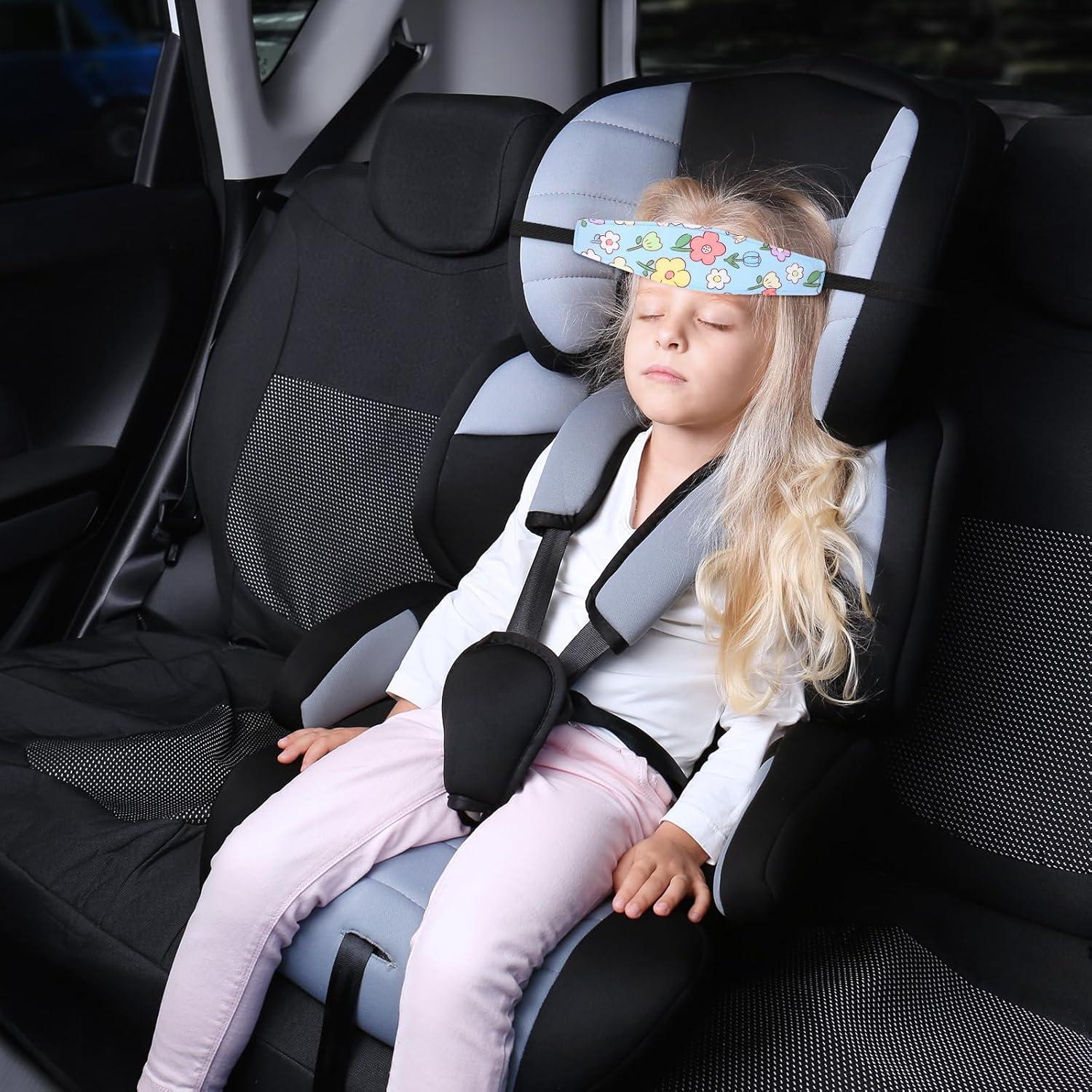 Hestya Almohadas de Cabeza para Silla de Auto Bebé 2 Piezas