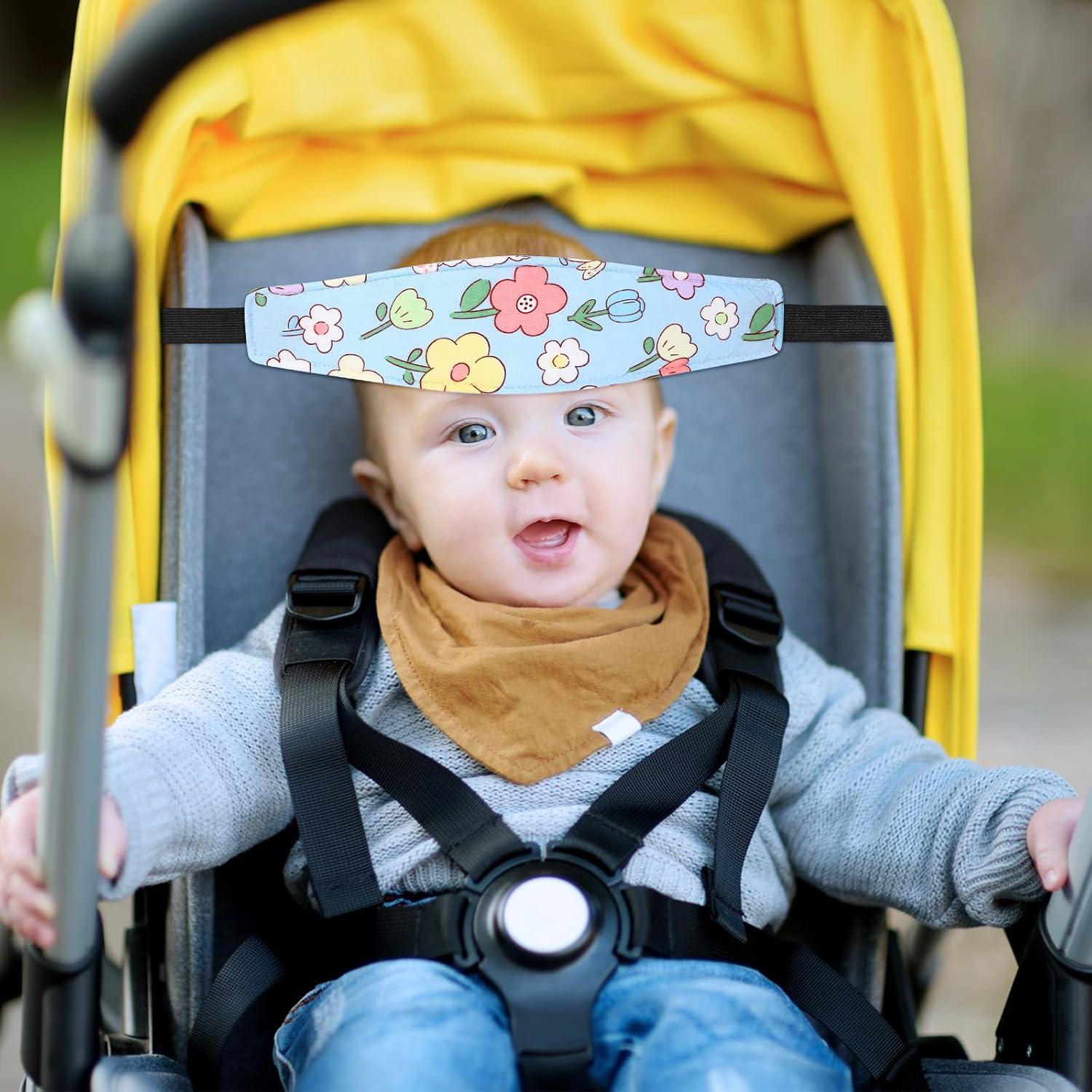 Hestya Almohadas de Cabeza para Silla de Auto Bebé 2 Piezas