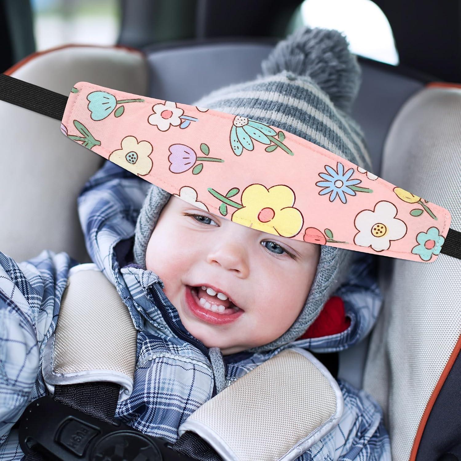 Hestya Almohadas de Cabeza para Silla de Auto Bebé 2 Piezas