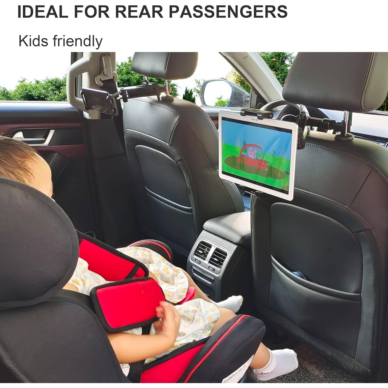 Soporte para Tableta en Reposacabezas Auto Timewall Negro