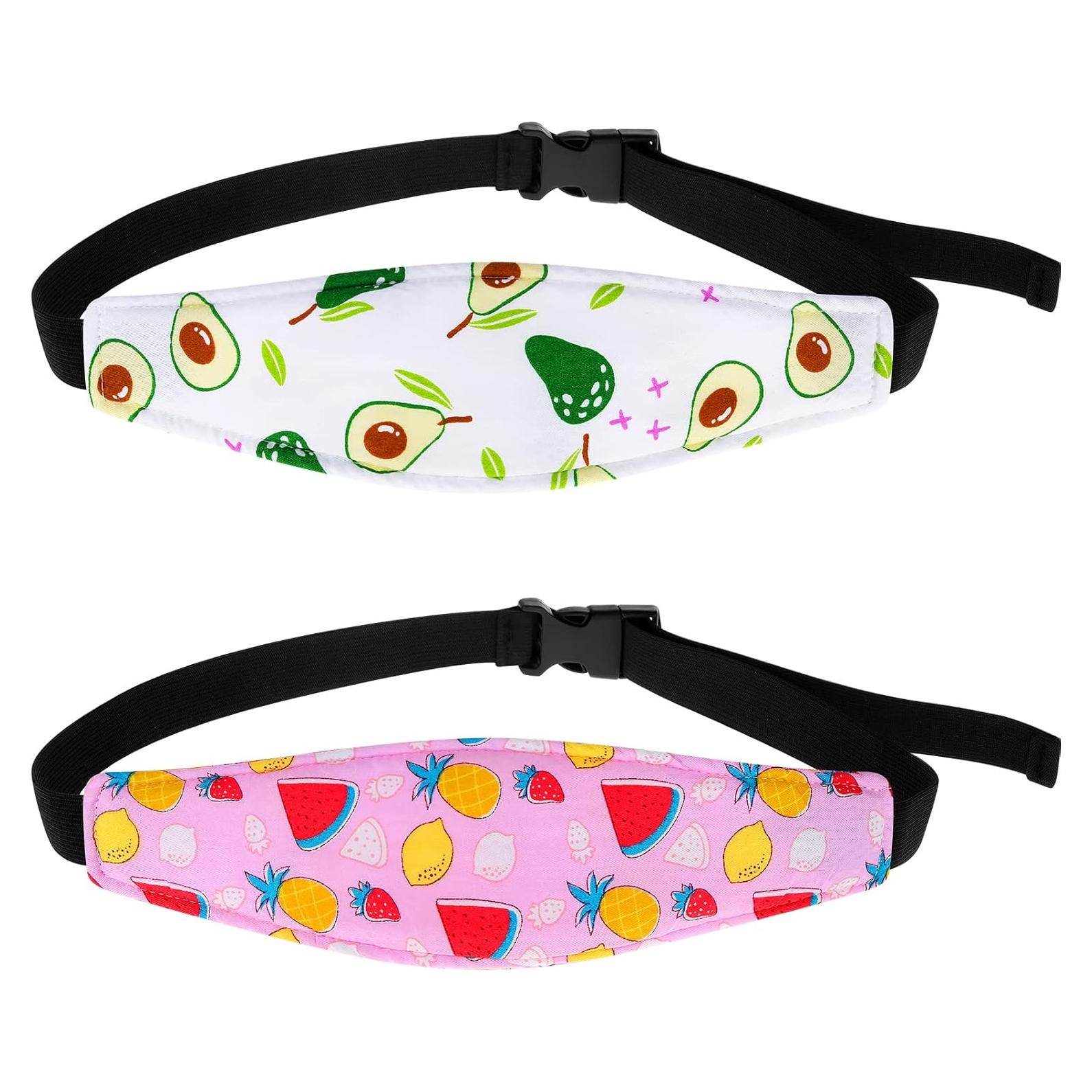 HESTYA Soporte de Cabeza para Bebé 2 Piezas Fruta