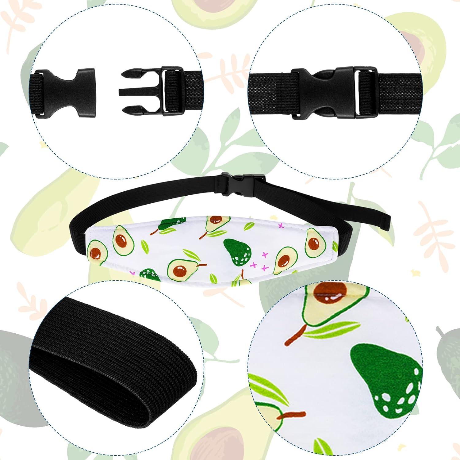 HESTYA Soporte de Cabeza para Bebé 2 Piezas Fruta