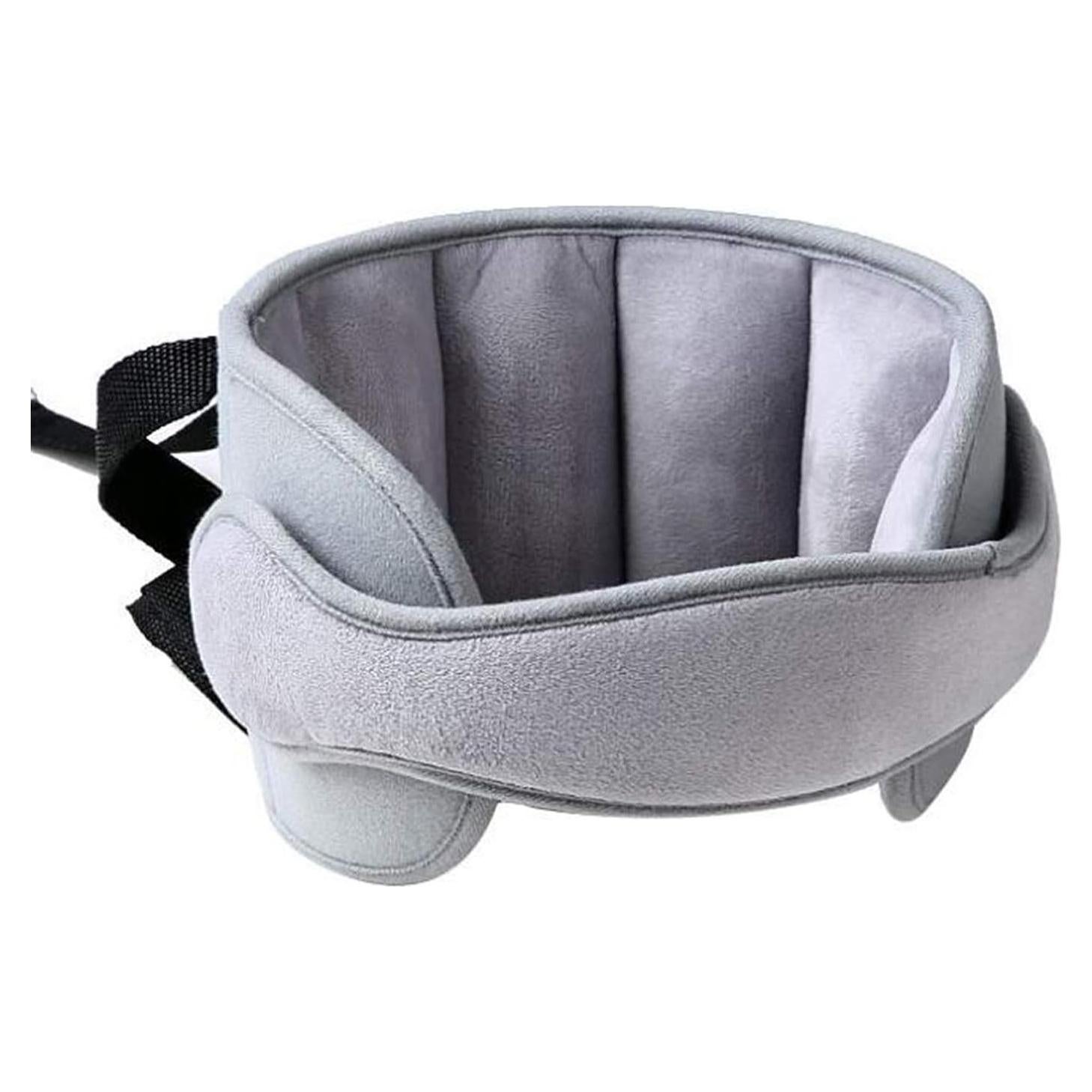 Soporte de Cabeza para Asiento de Auto Infantil Gris - Ajustable