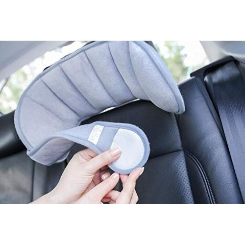 Soporte de Cabeza para Asiento de Auto Infantil Gris - Ajustable