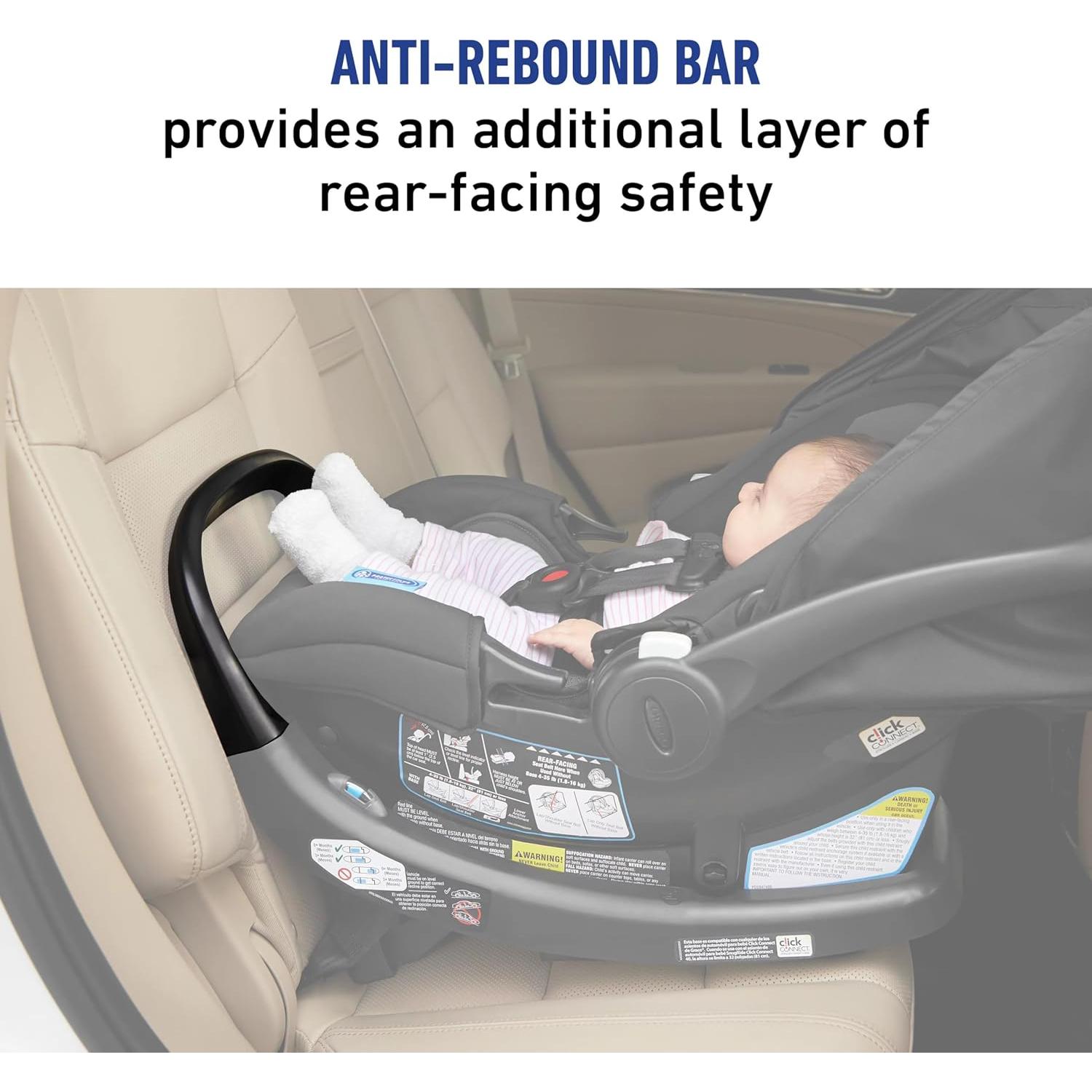 Asiento de Auto para Bebés Graco SnugRide SnugFit Gotham