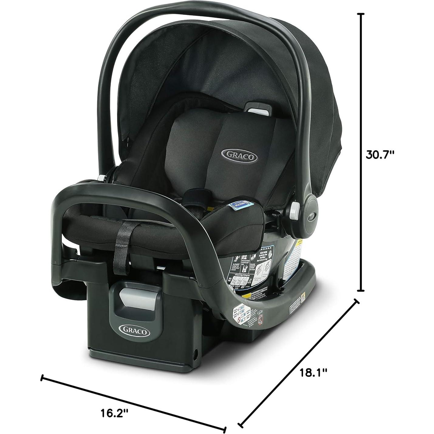 Asiento de Auto para Bebés Graco SnugRide SnugFit Gotham