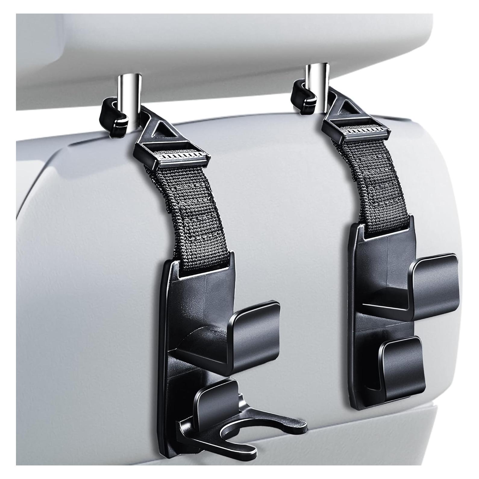 Ganchos Mágicos para Reposacabezas Heroway, 4 Piezas